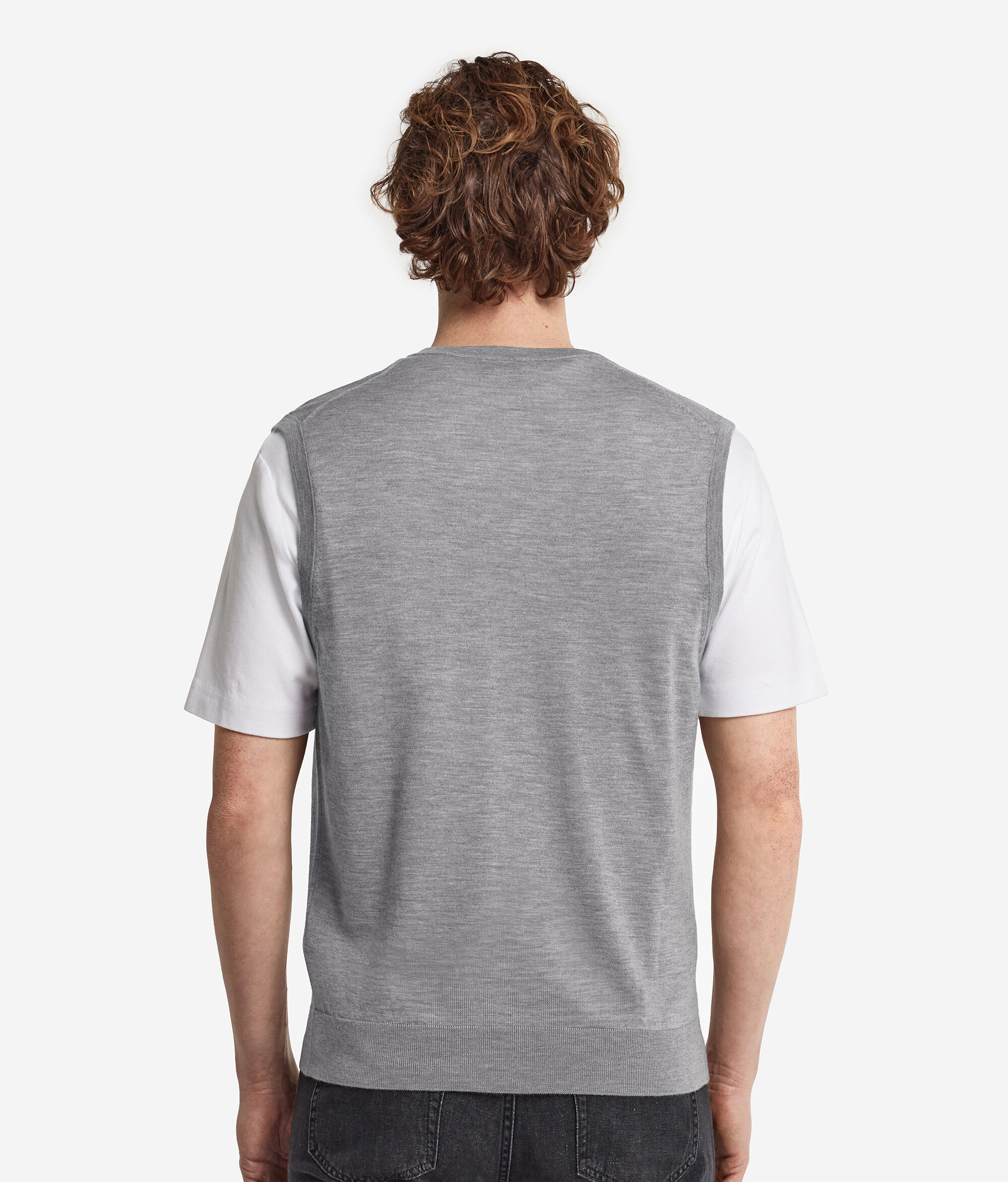 Γιλέκο με Λαιμόκοψη V από Ultrafine Cashmere