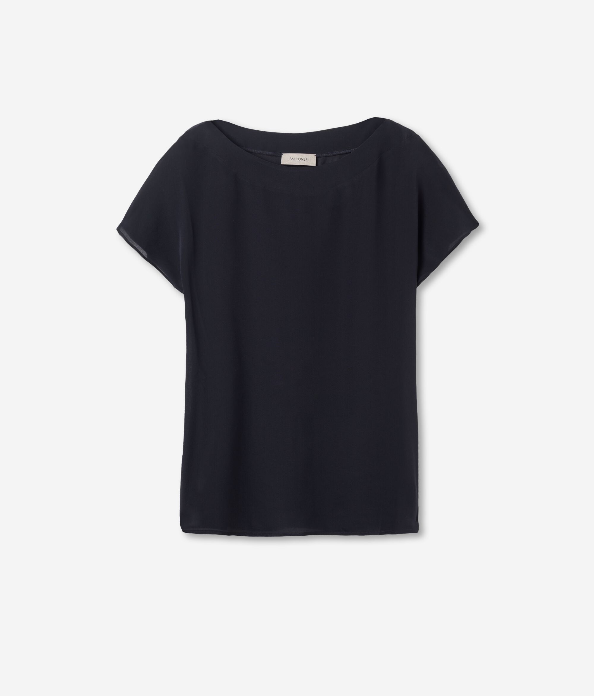 U-Boot-T-Shirt aus Seide und Modal