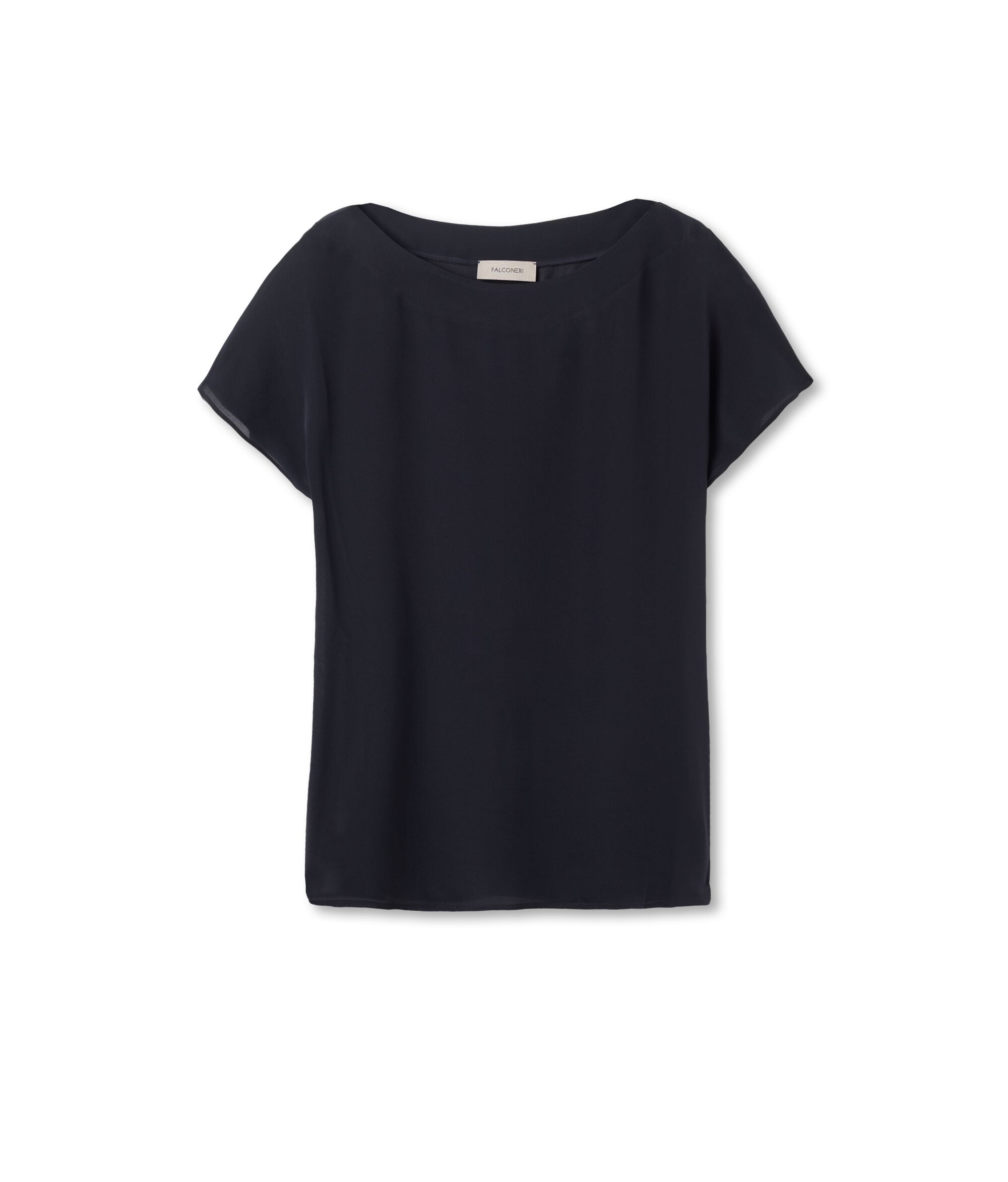 U-Boot-T-Shirt aus Seide und Modal