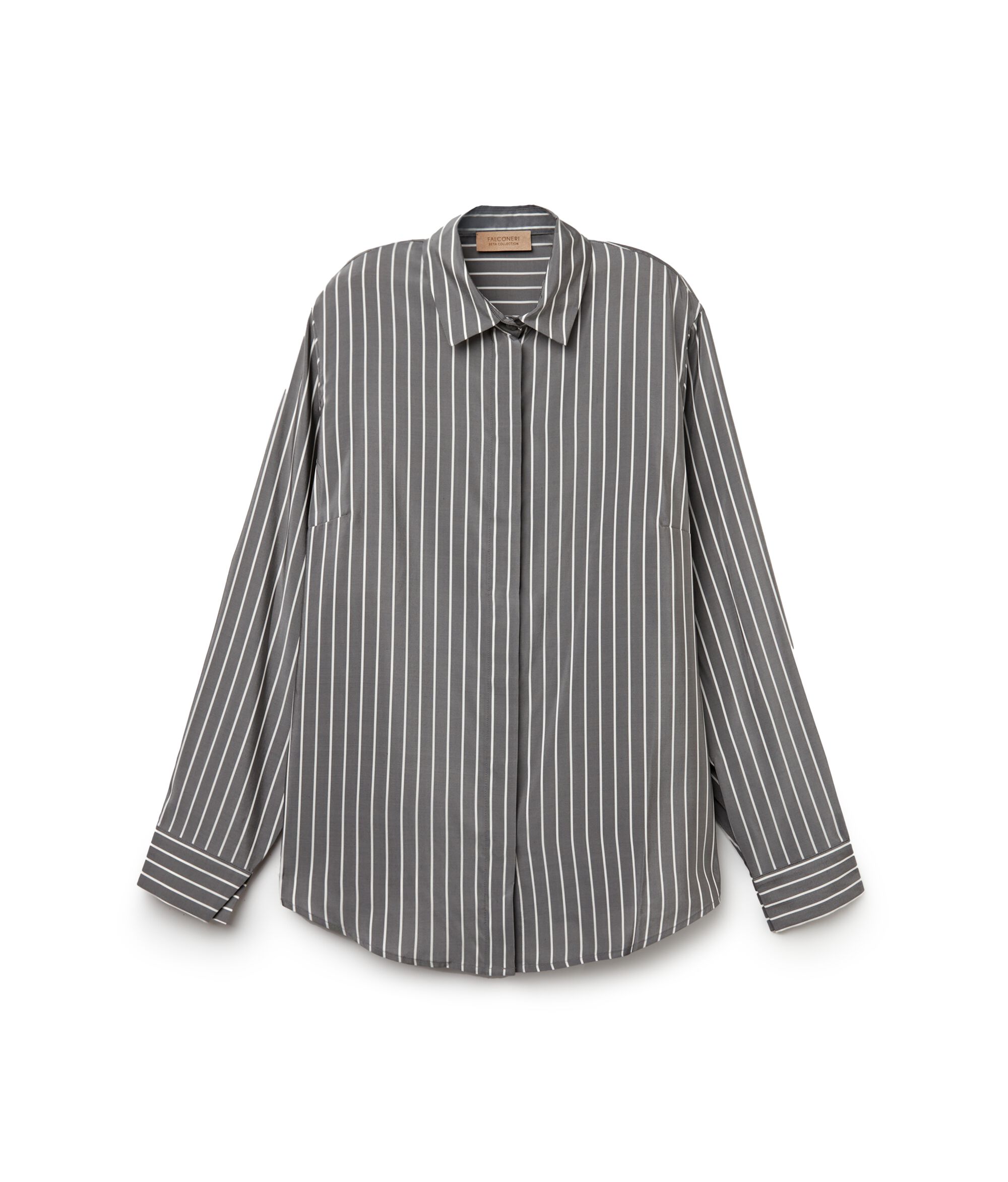 Striped Silk Shirt