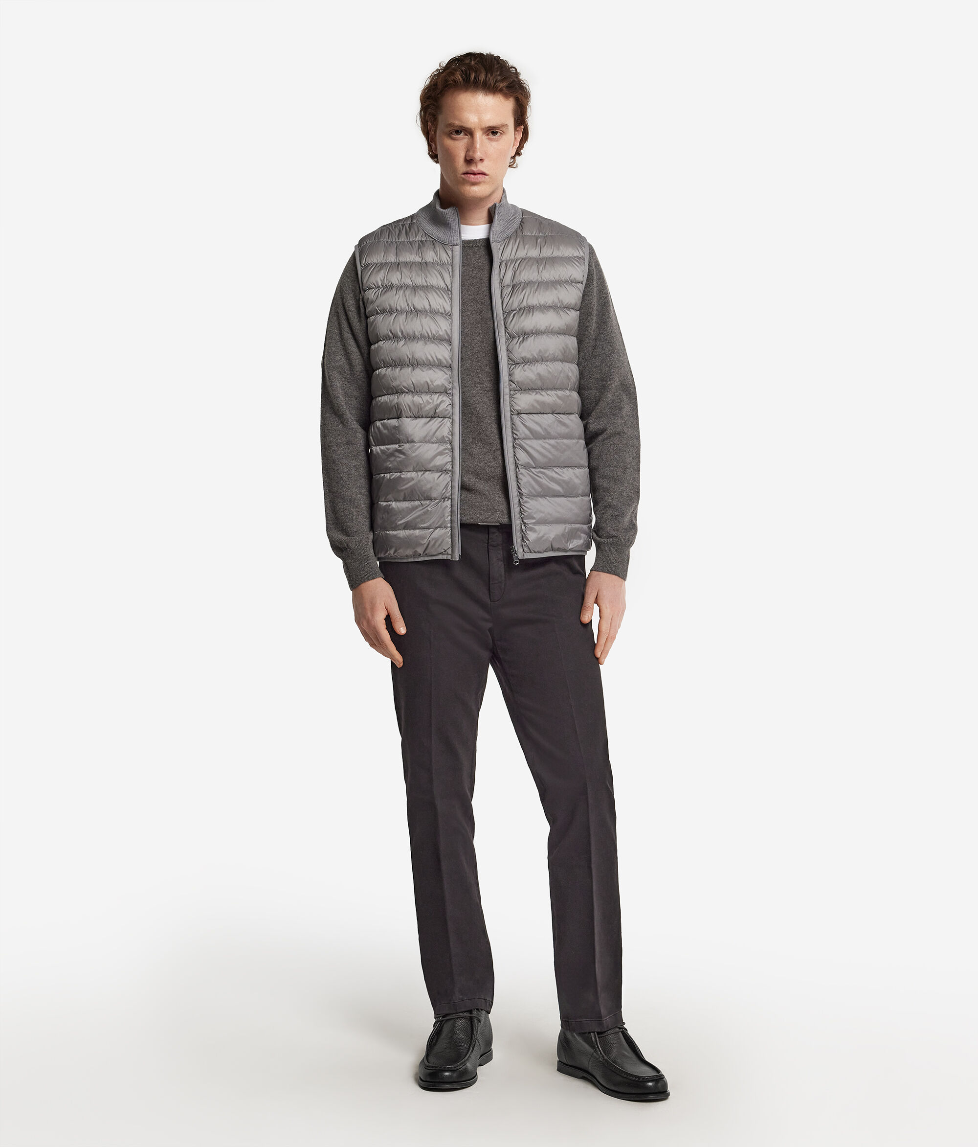 Piumino Reversibile in Cashmere