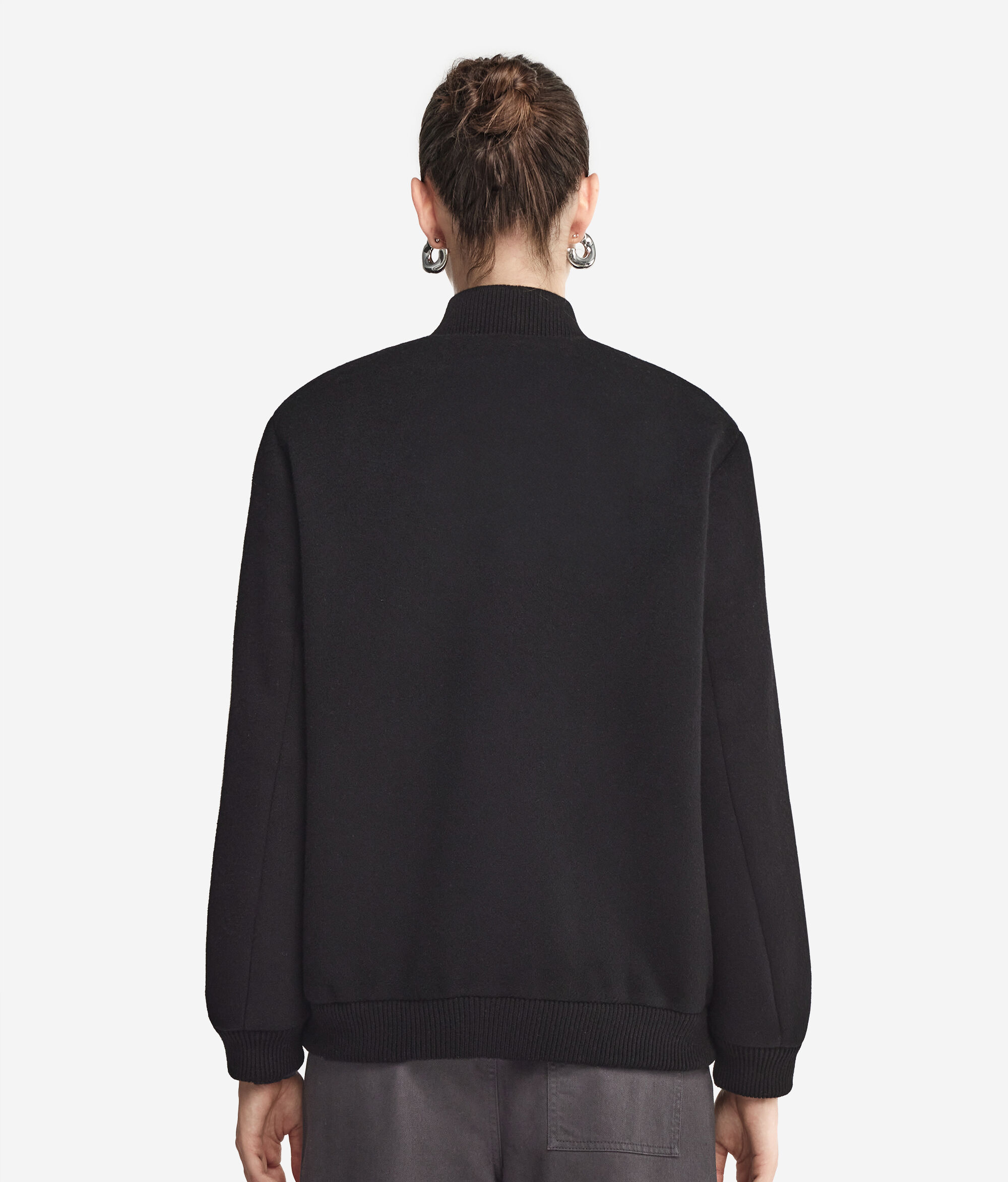 Cashmere Bomber Jacket