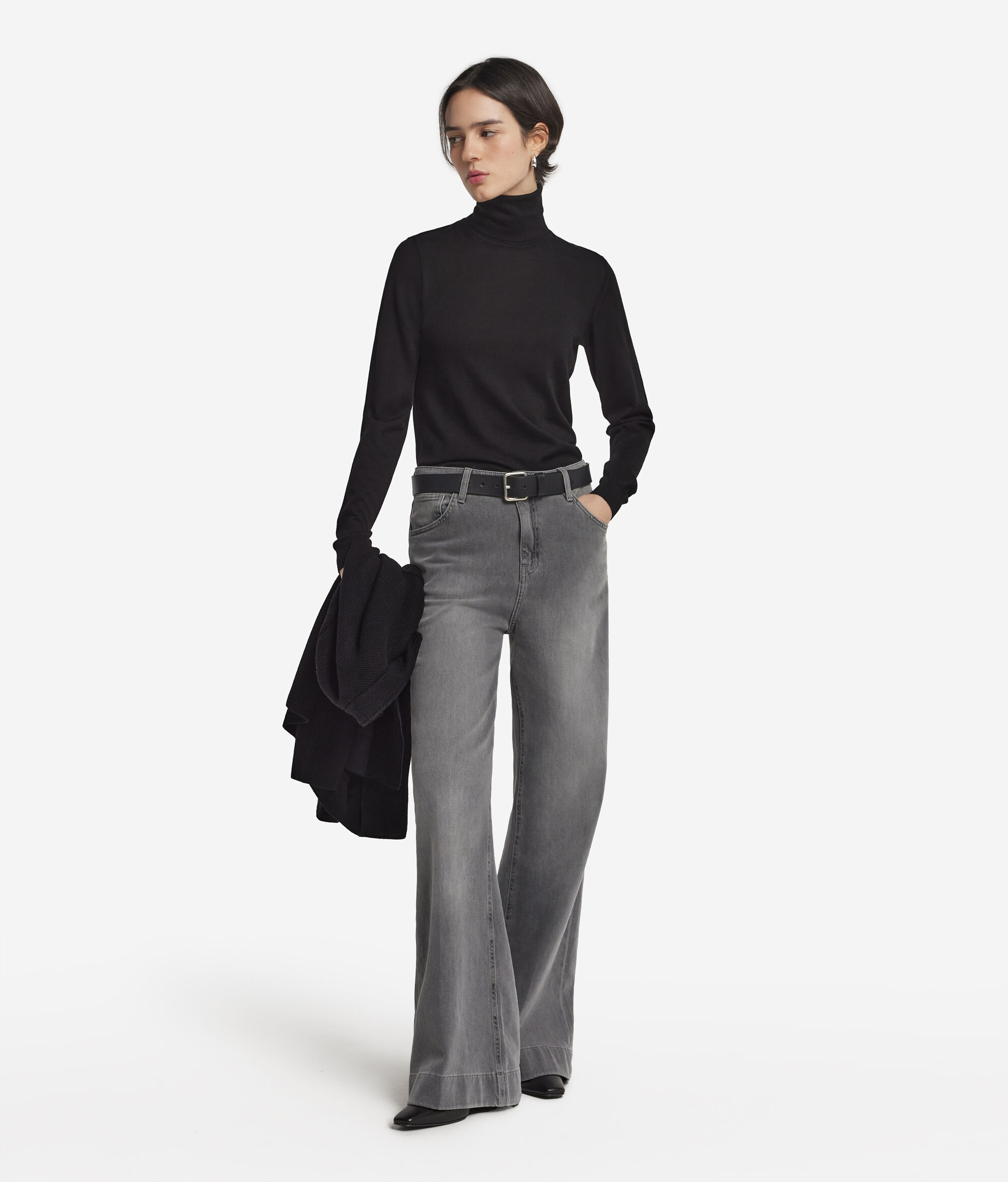 Ultrafine Cashmere Turtleneck Jumper