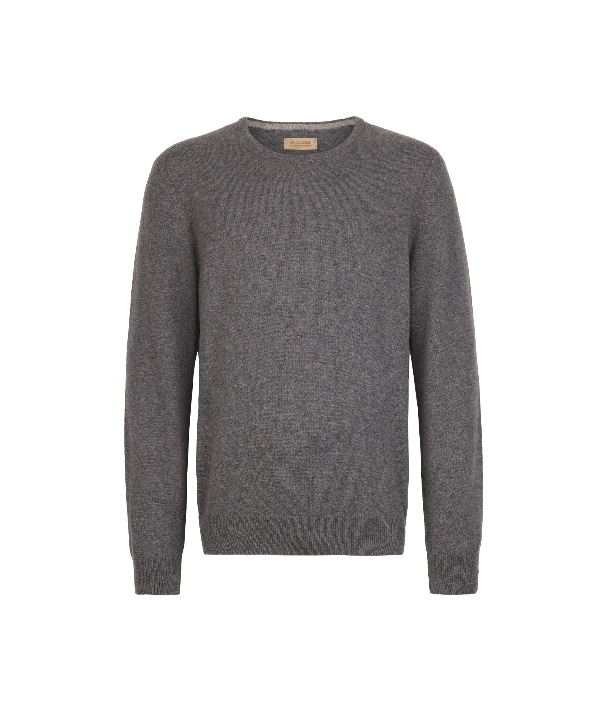 Pull home en cachemire ultra-doux à col rond