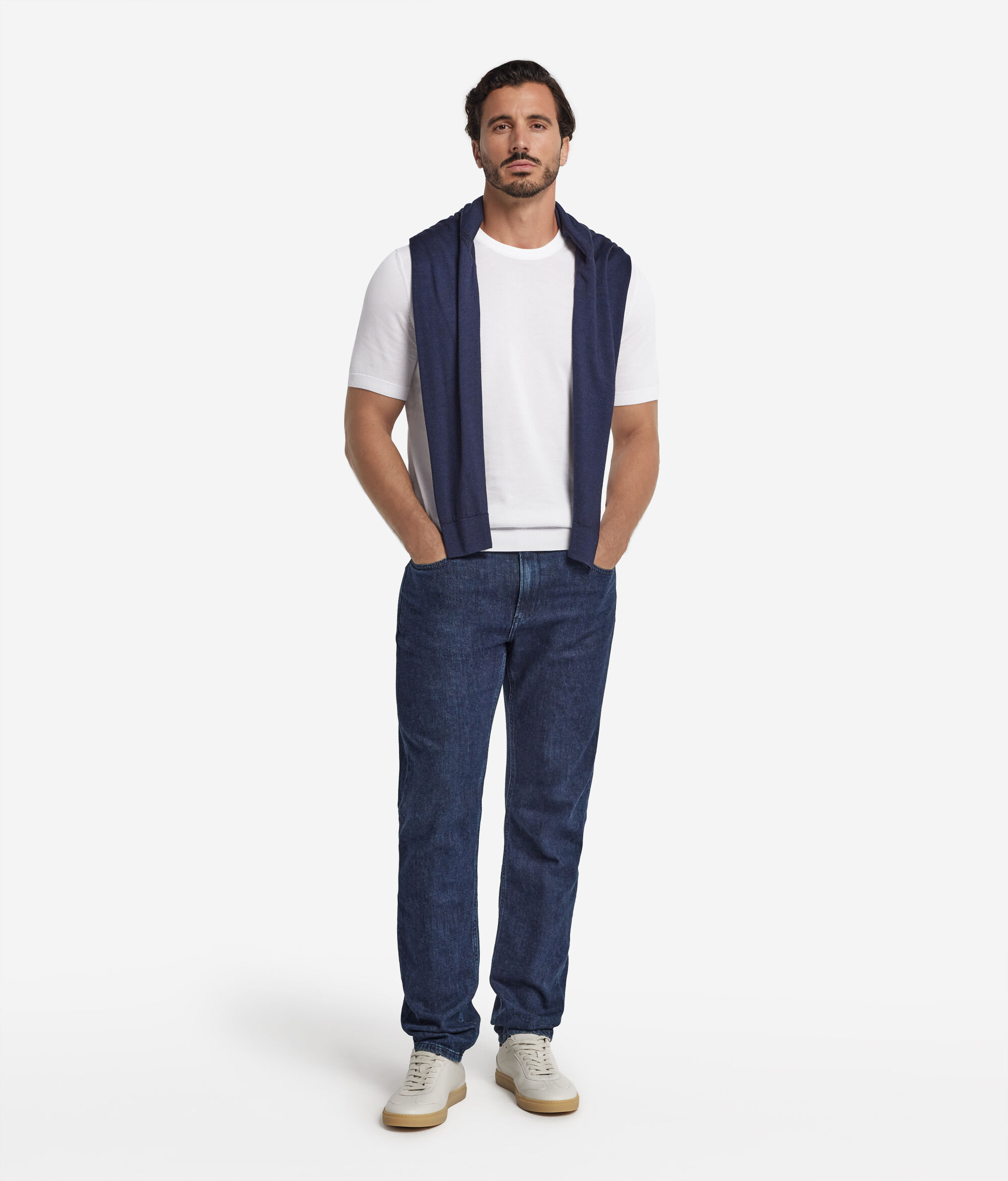 フレッシュコットン クルーネック ショートスリーブ Tシャツ