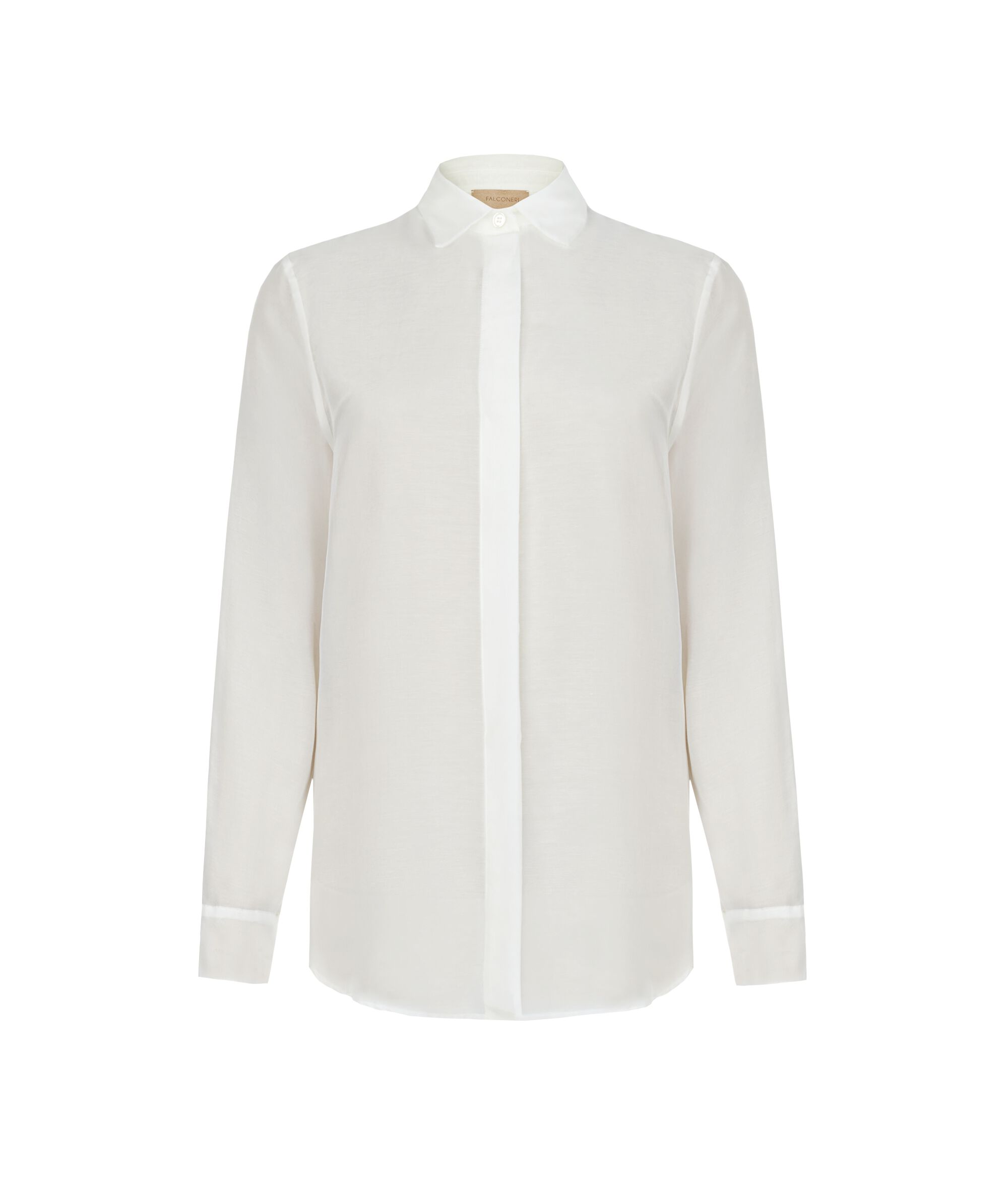 Cotton Muslin Collared Shirt