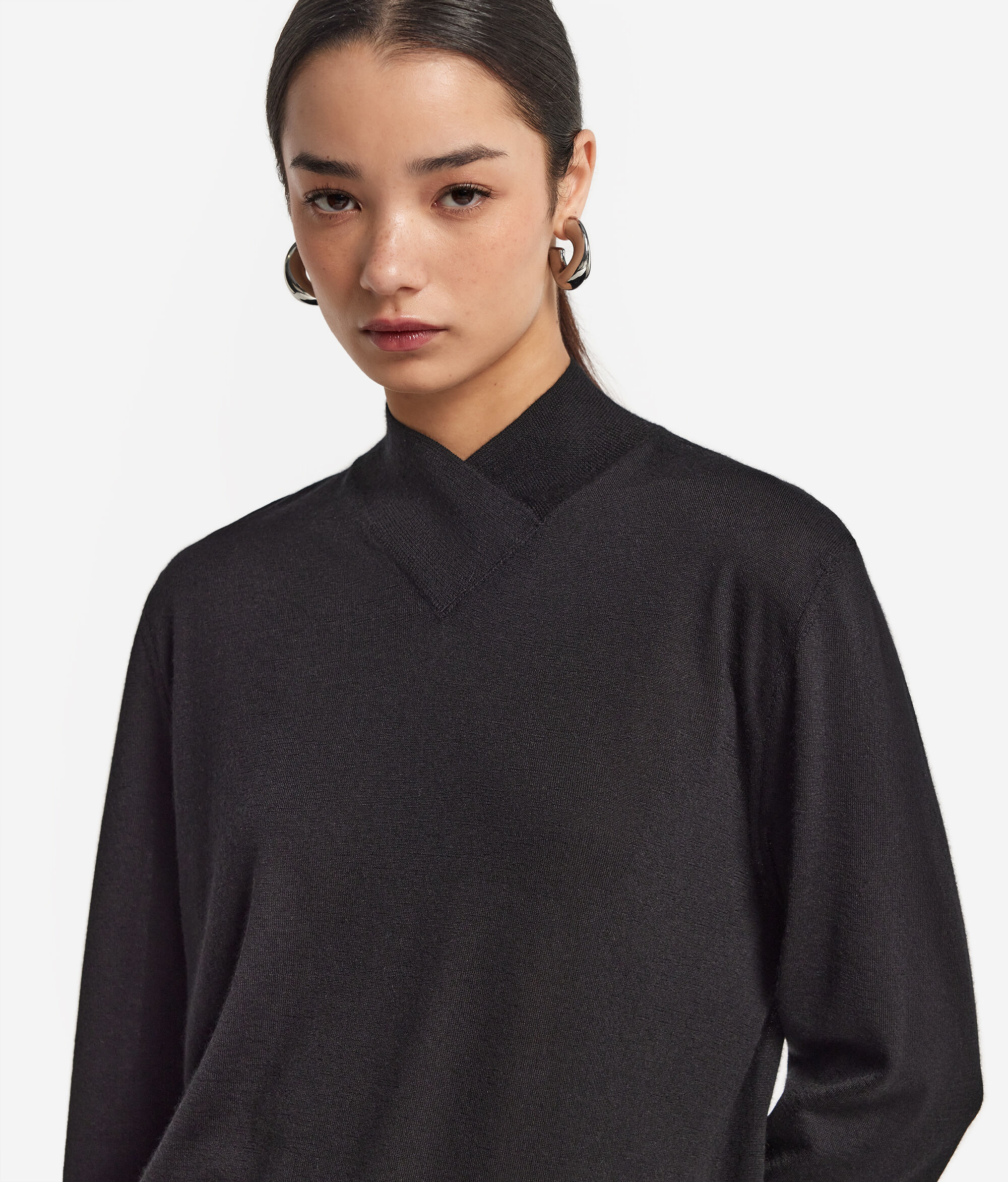 Turtleneck Jumper with Cashmere Finish
