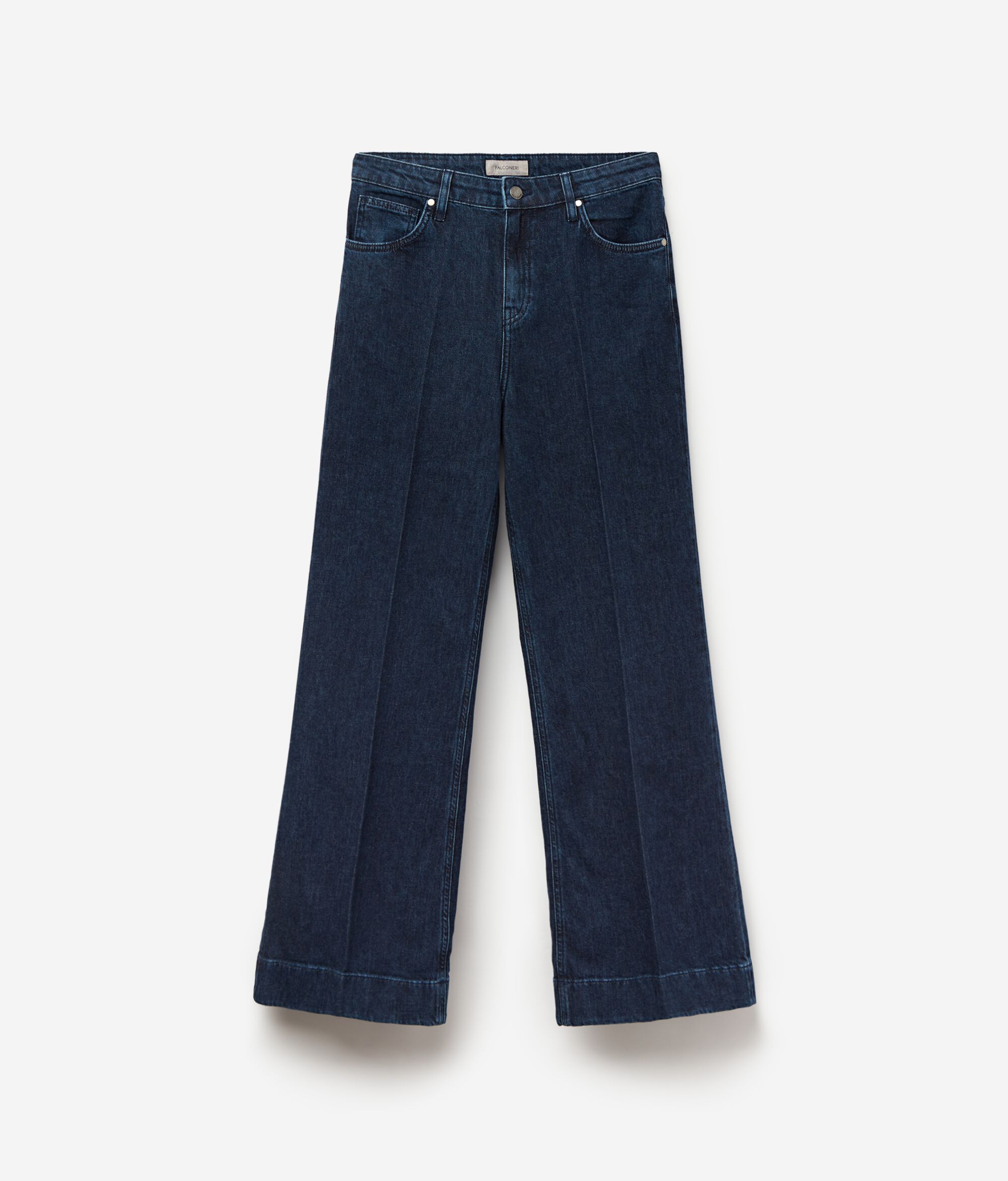 Cashmere Denim Flared Pants