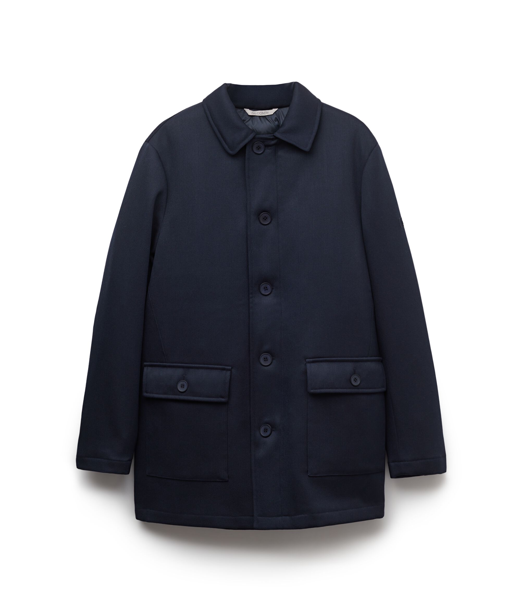 Technical Wool Coat
