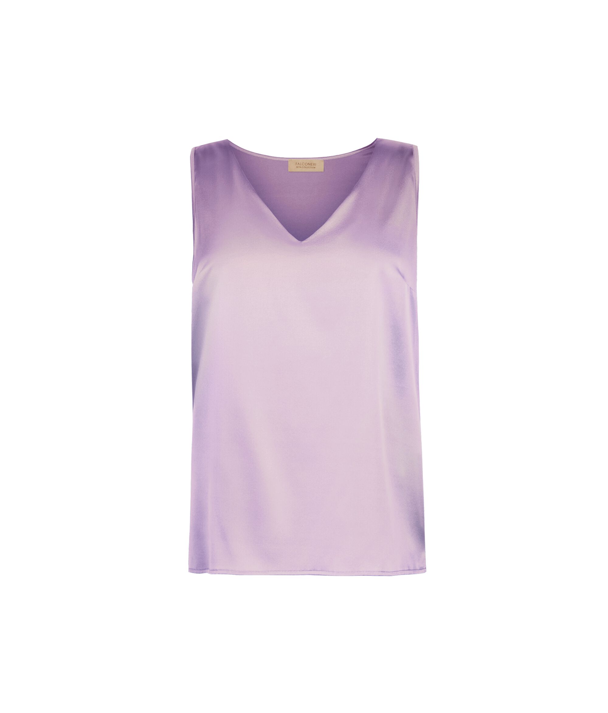 V-Neck Silk Camisole