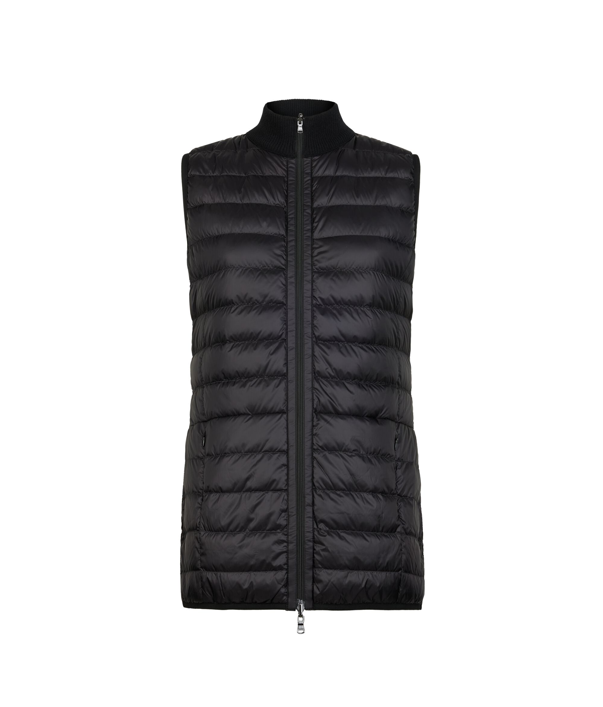 Reversible Sleeveless Short Quilted Jacket