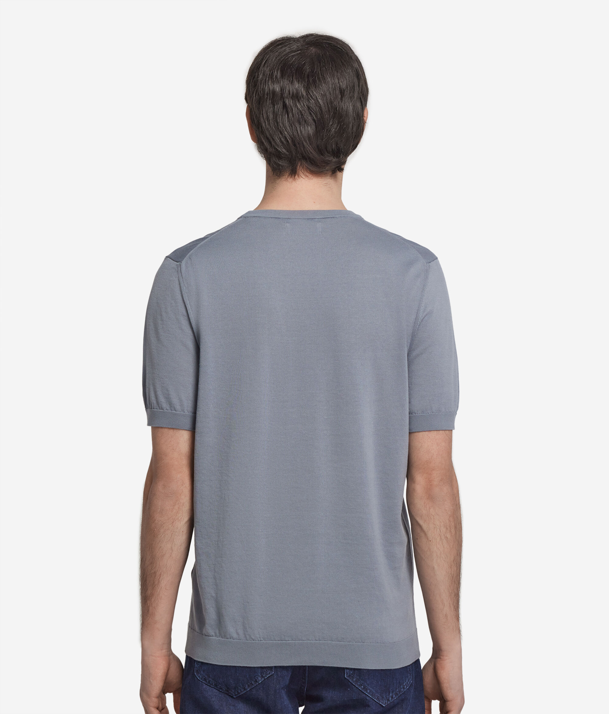 Fresh Cotton Short-Sleeved Round-Neck T-Shirt