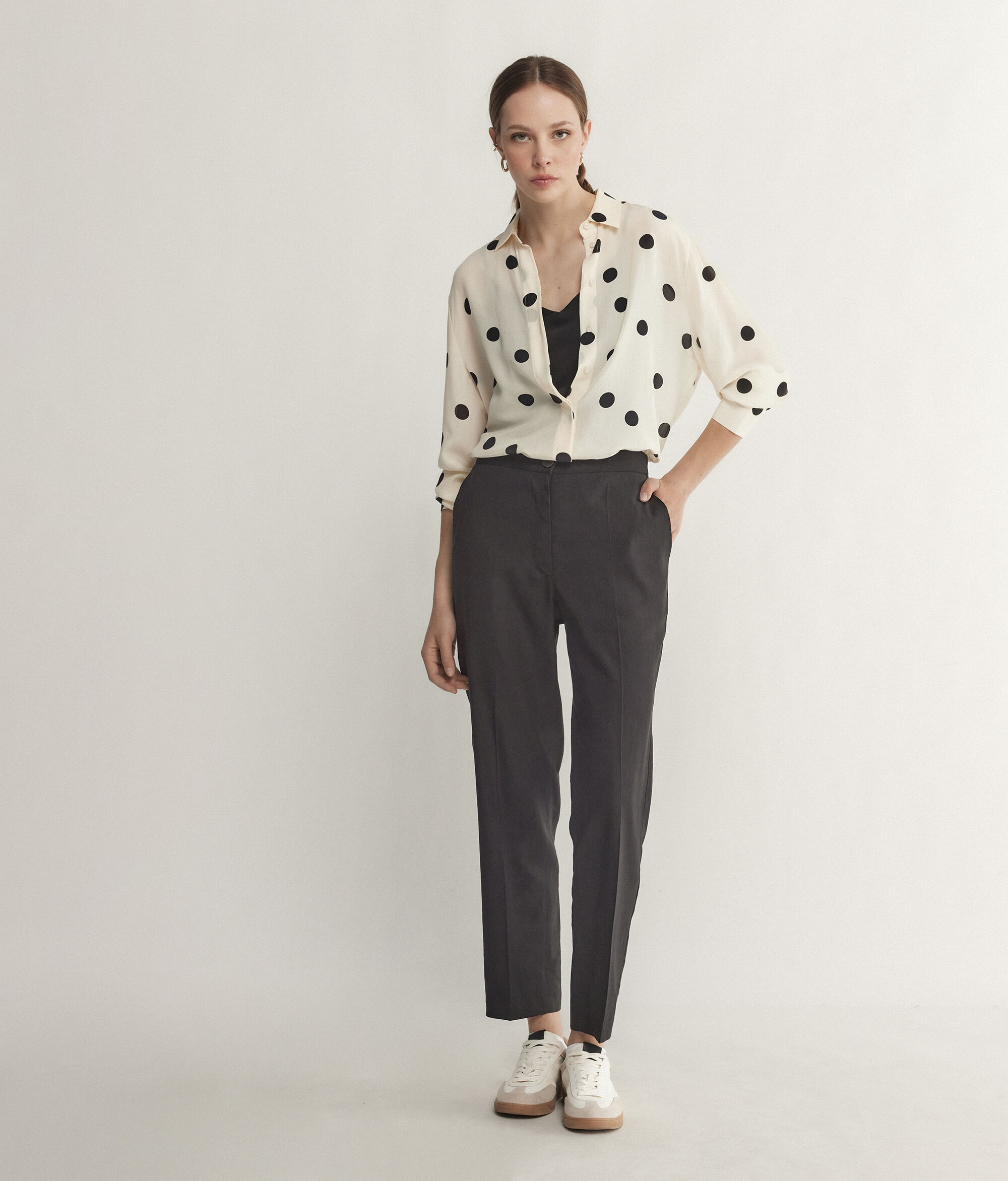 Linen Viscose Trousers