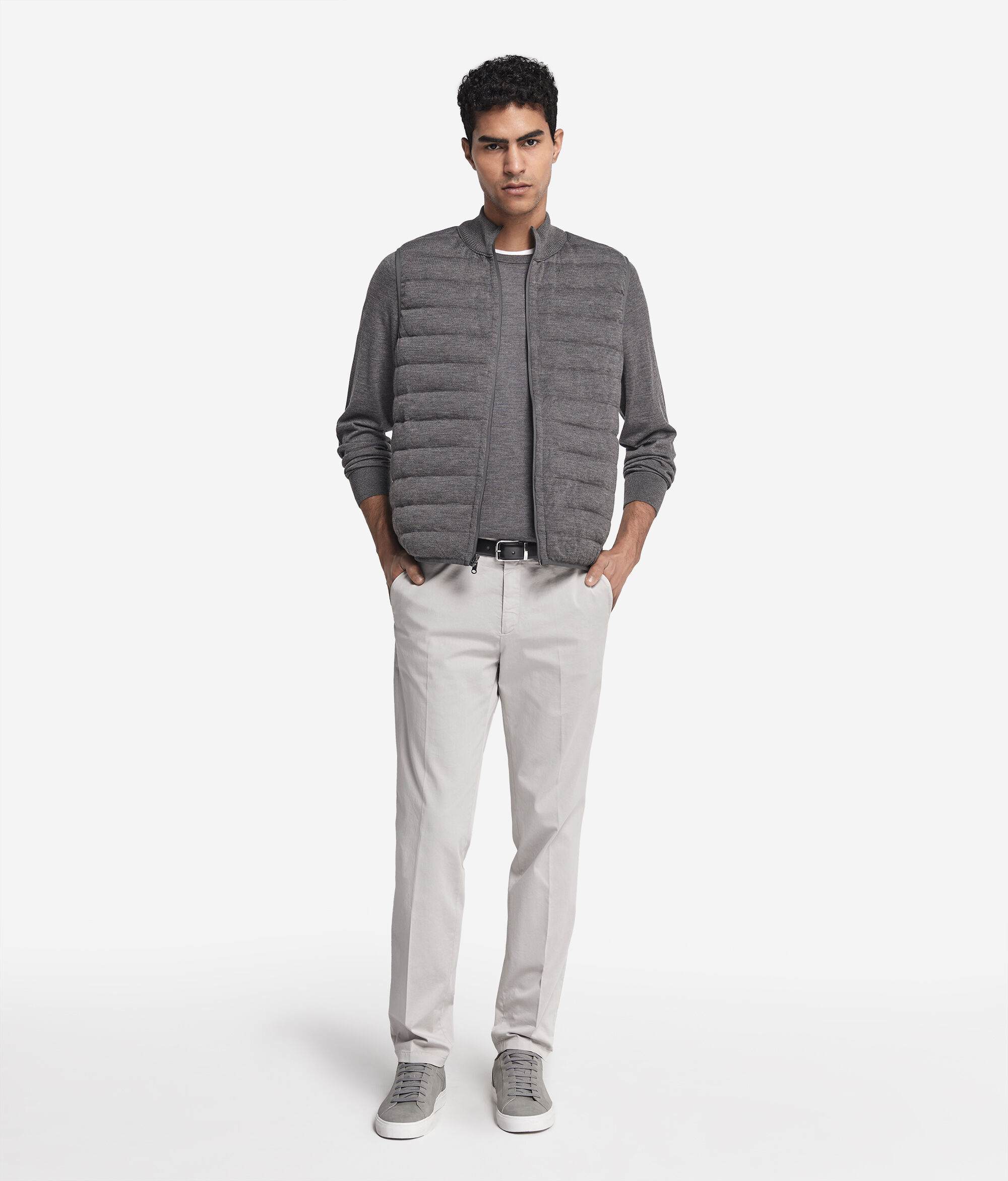 Reversible Cashmere Down Gilet