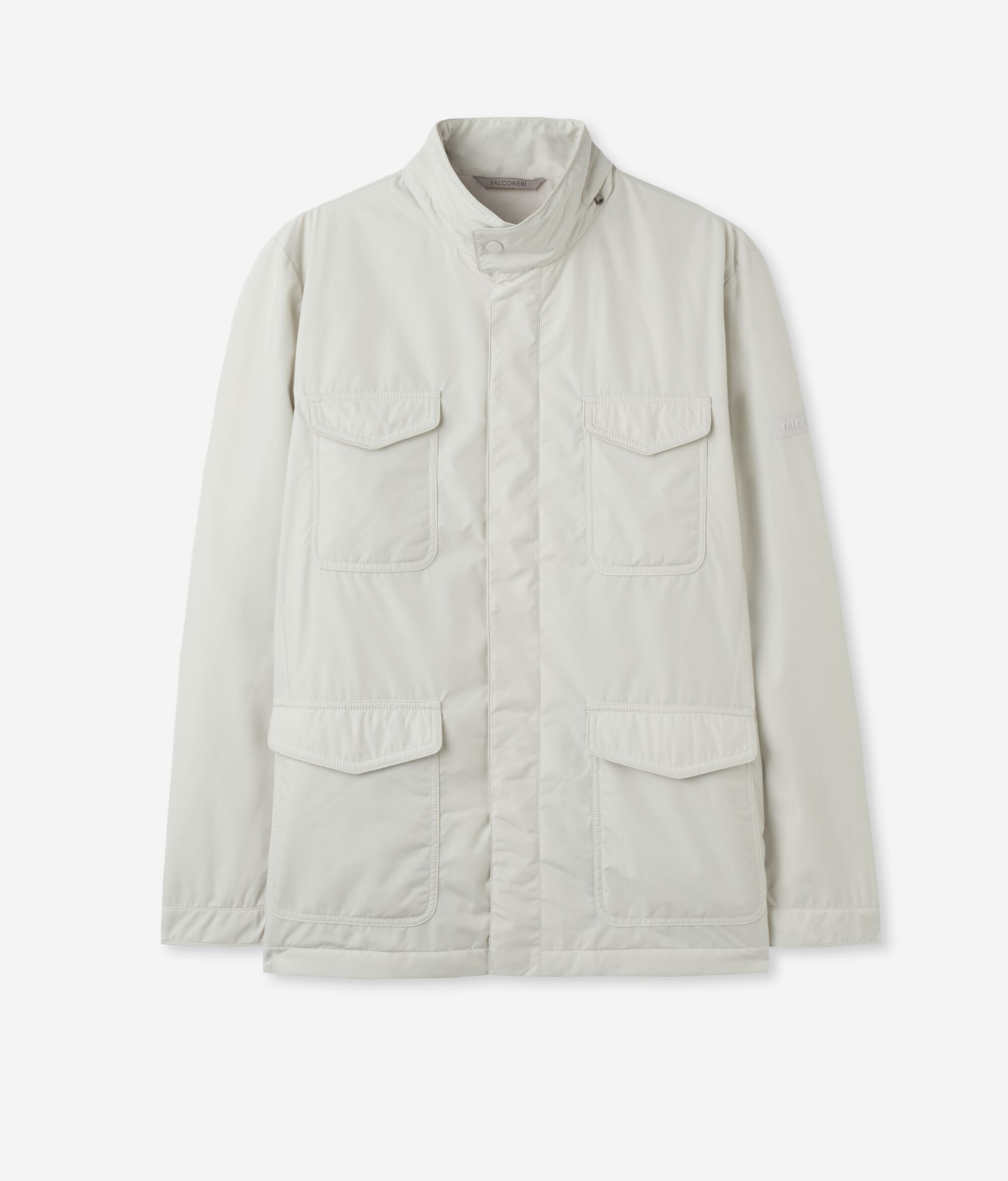 Cashmere Technical Fabric Safari Jacket