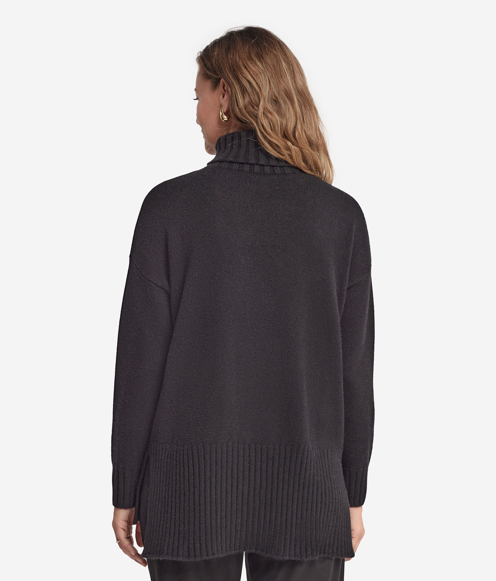 Ultrasoft Cashmere Turtleneck Maxi Jumper
