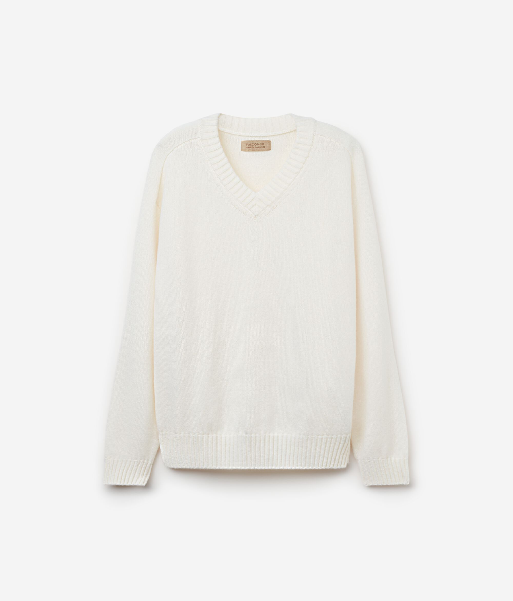Ultrasoft Cashmere V-Neck Jumper with Set-In Sleeves