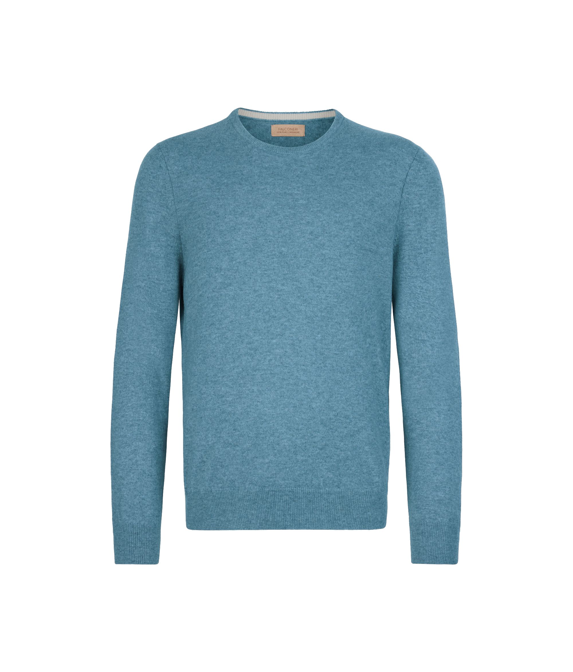 Pull home en cachemire ultra-doux à col rond