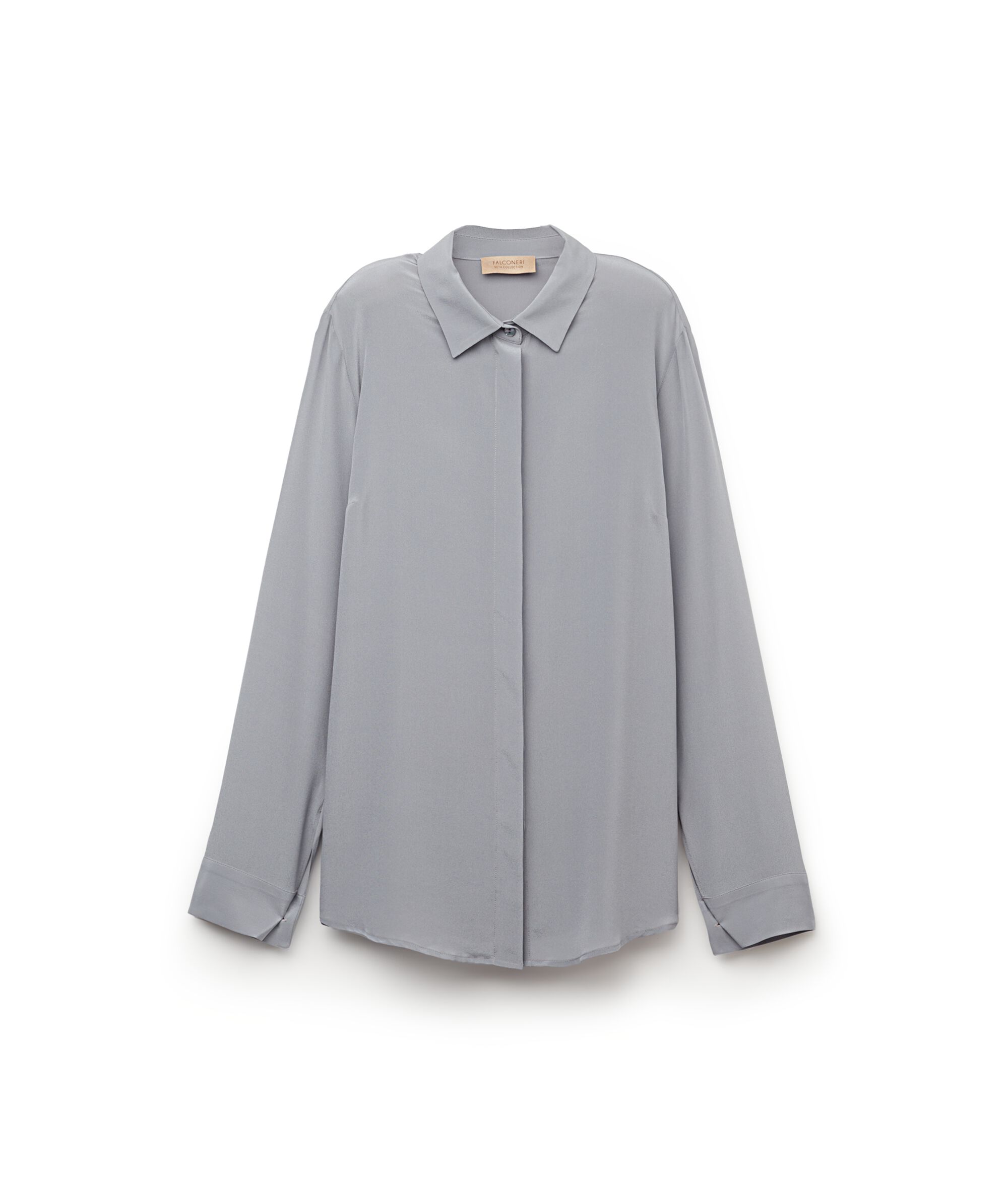 Camicia con Colletto in Seta