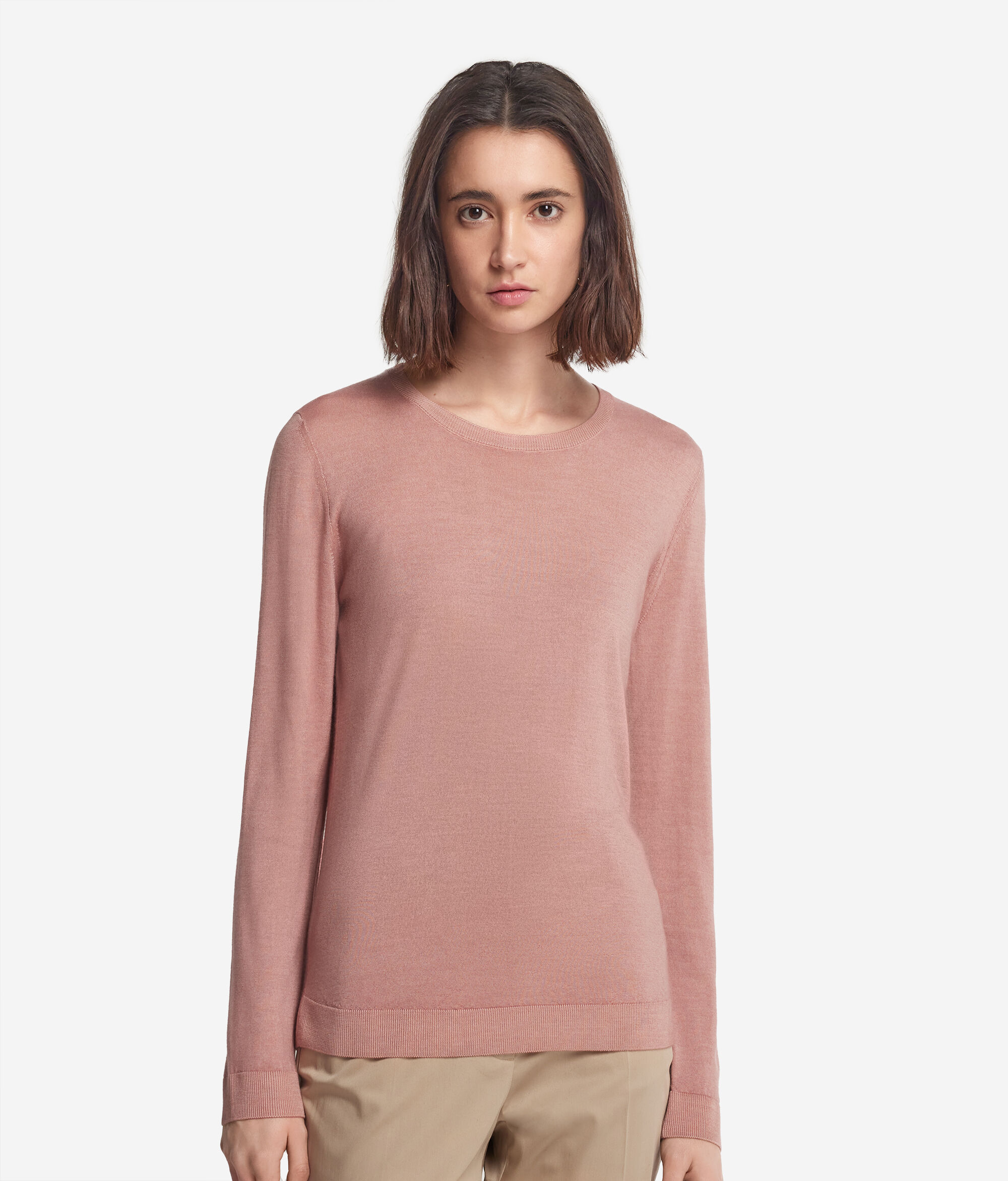 Μπλούζα με Στρογγυλή Λαιμόκοψη από Ultrafine Cashmere