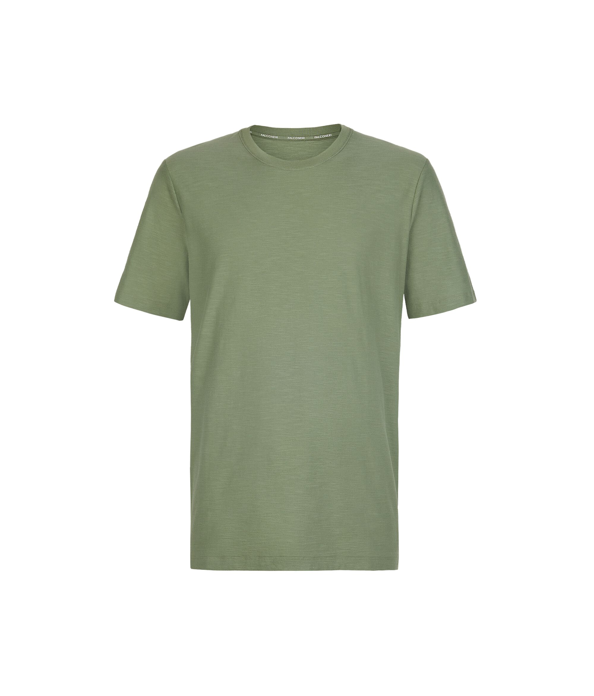 Short-Sleeved Twist-Stitch T-Shirt