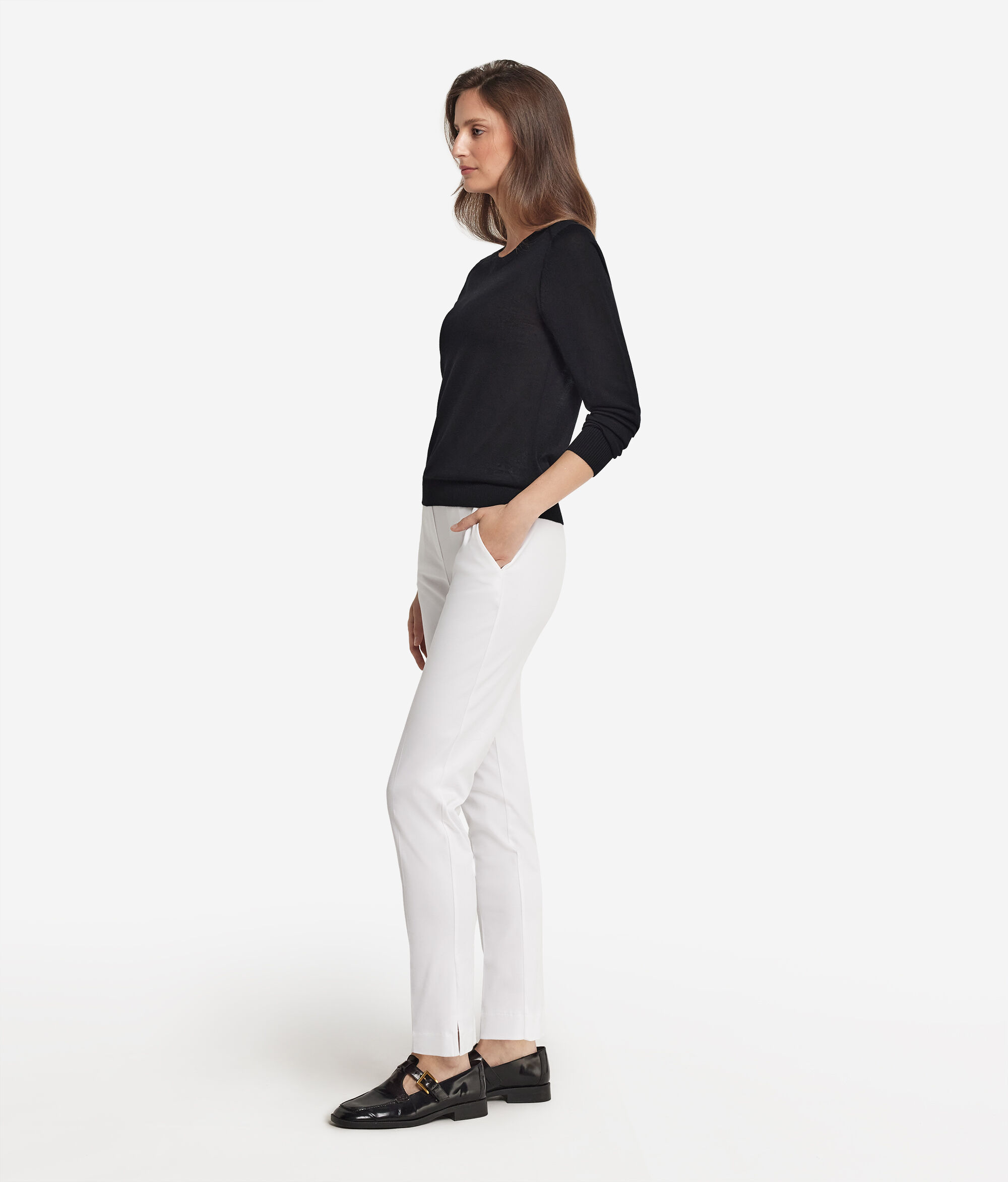 Cashmere and Silk Crewneck