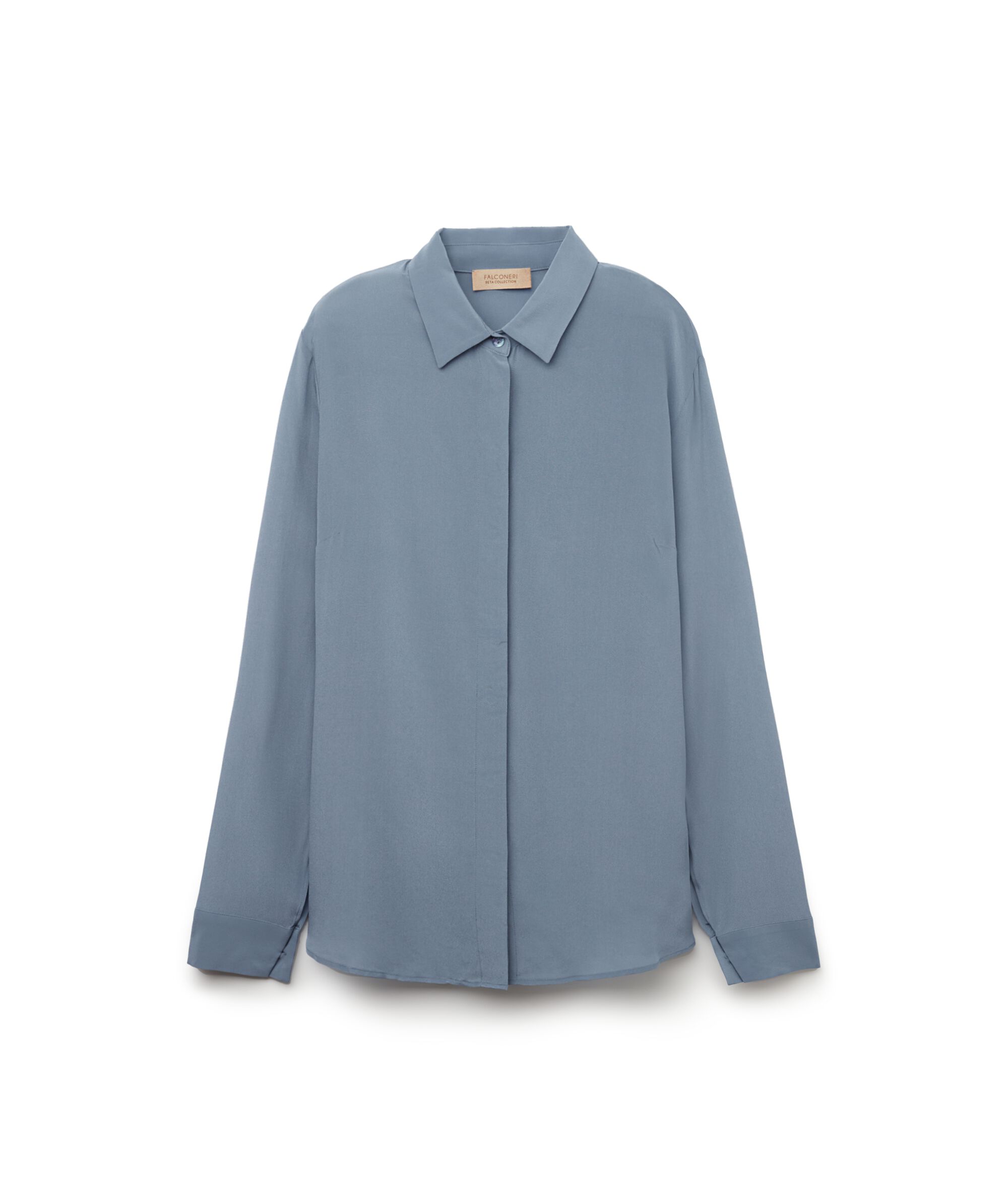 Camicia con Colletto in Seta