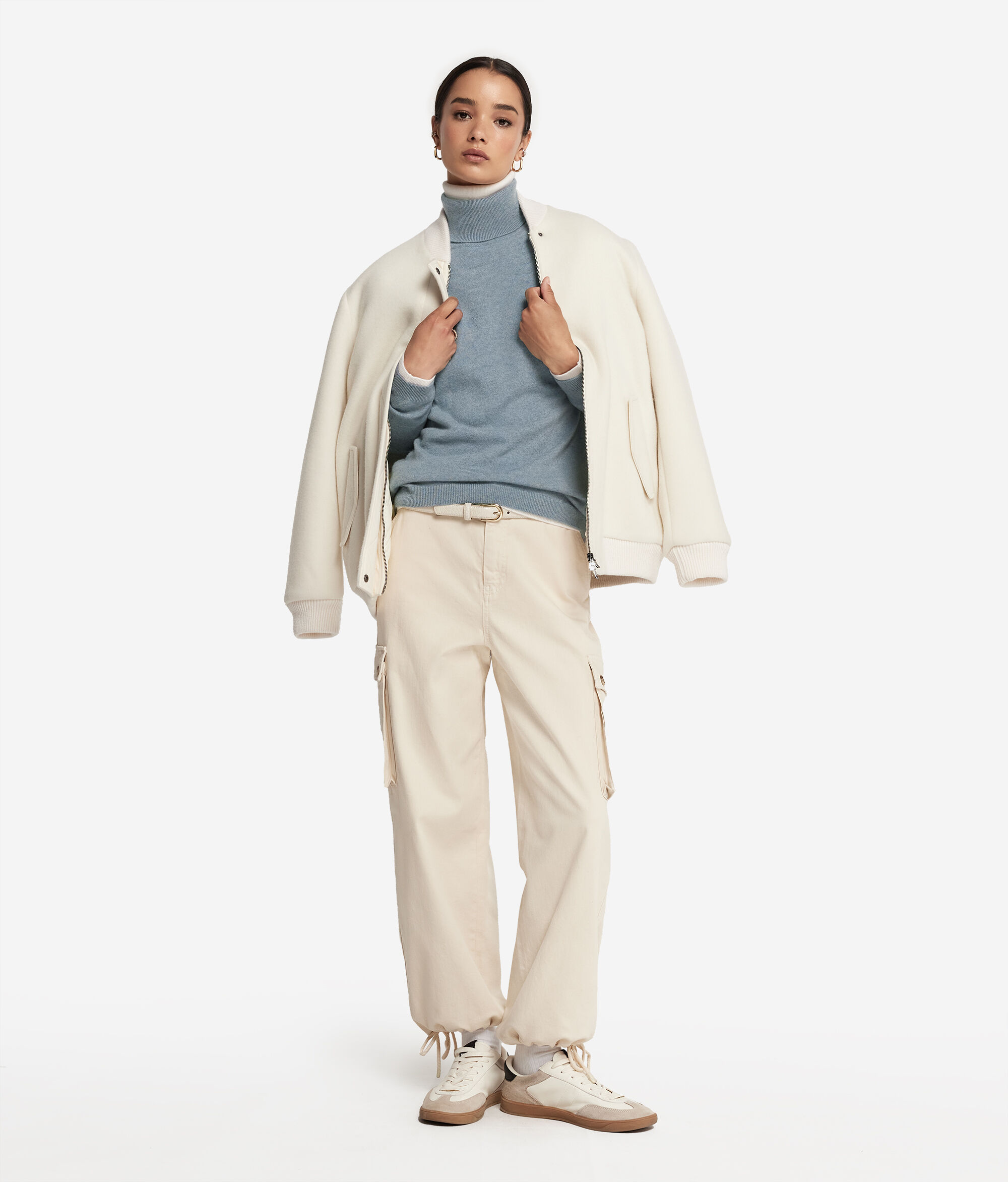 ウルトラソフトカシミヤ タートルネック セーター