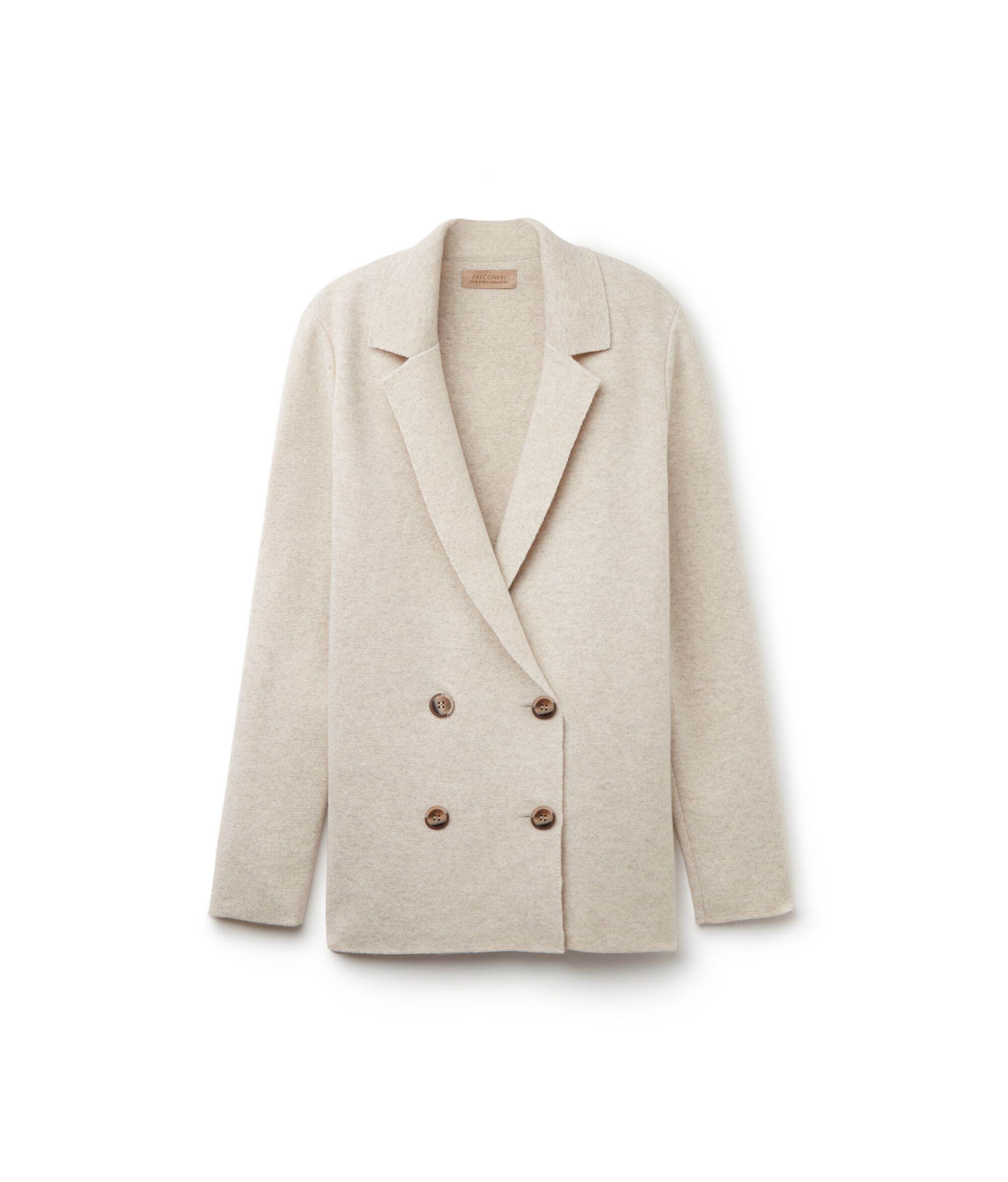 Double-Breasted Ultrasoft Cashmere Jacket