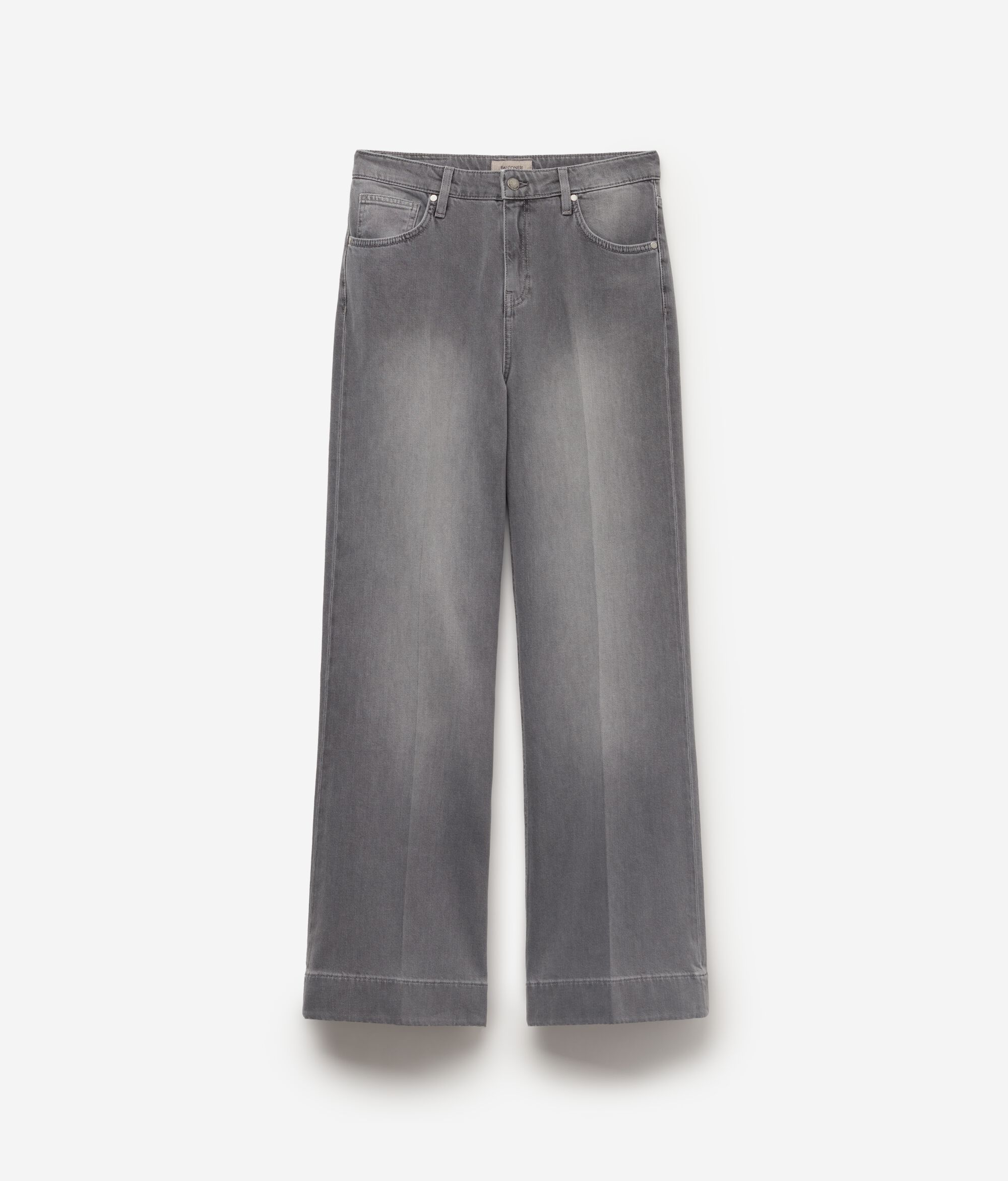 Cashmere Denim Flared Pants