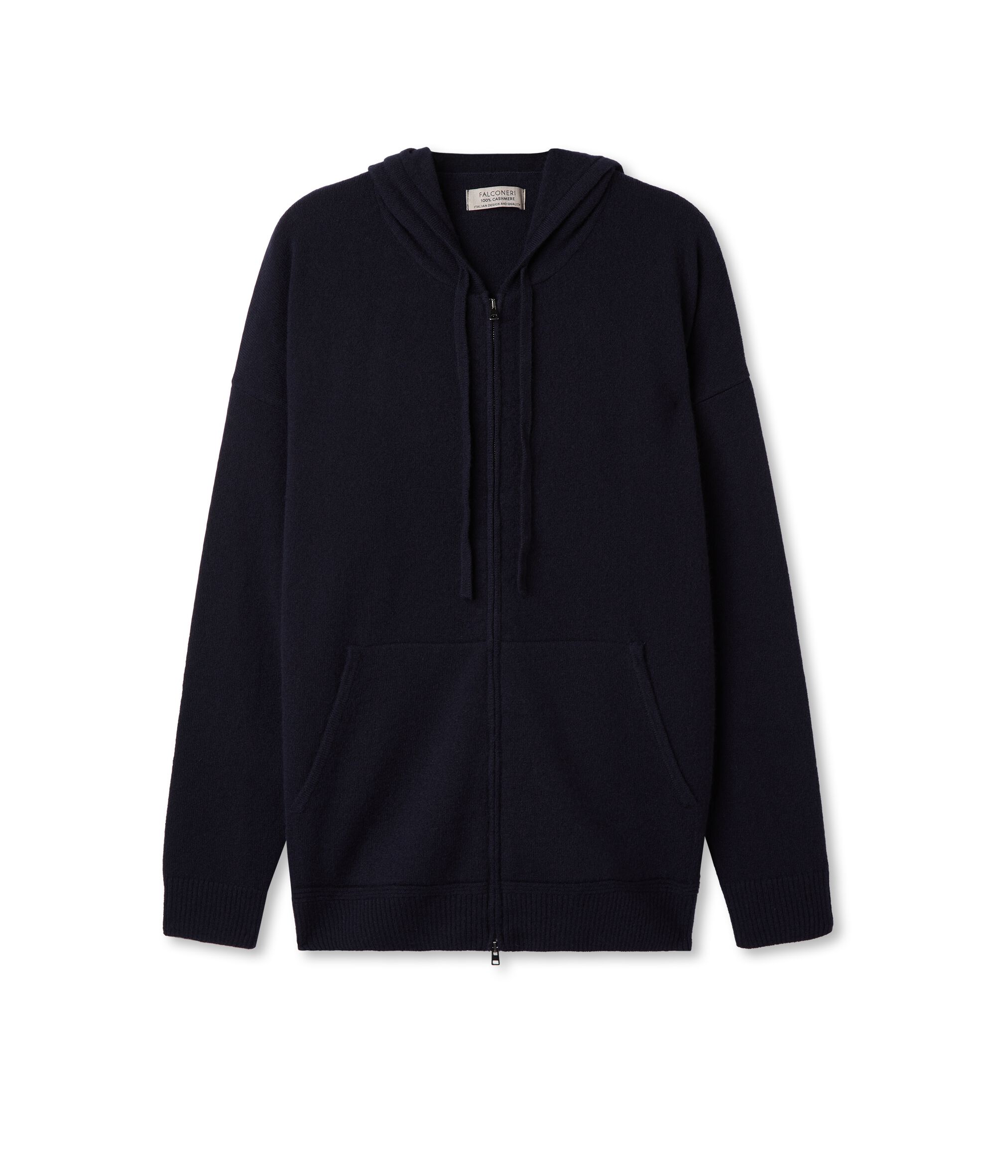 Hooded Ultrasoft Cashmere Sweatshirt