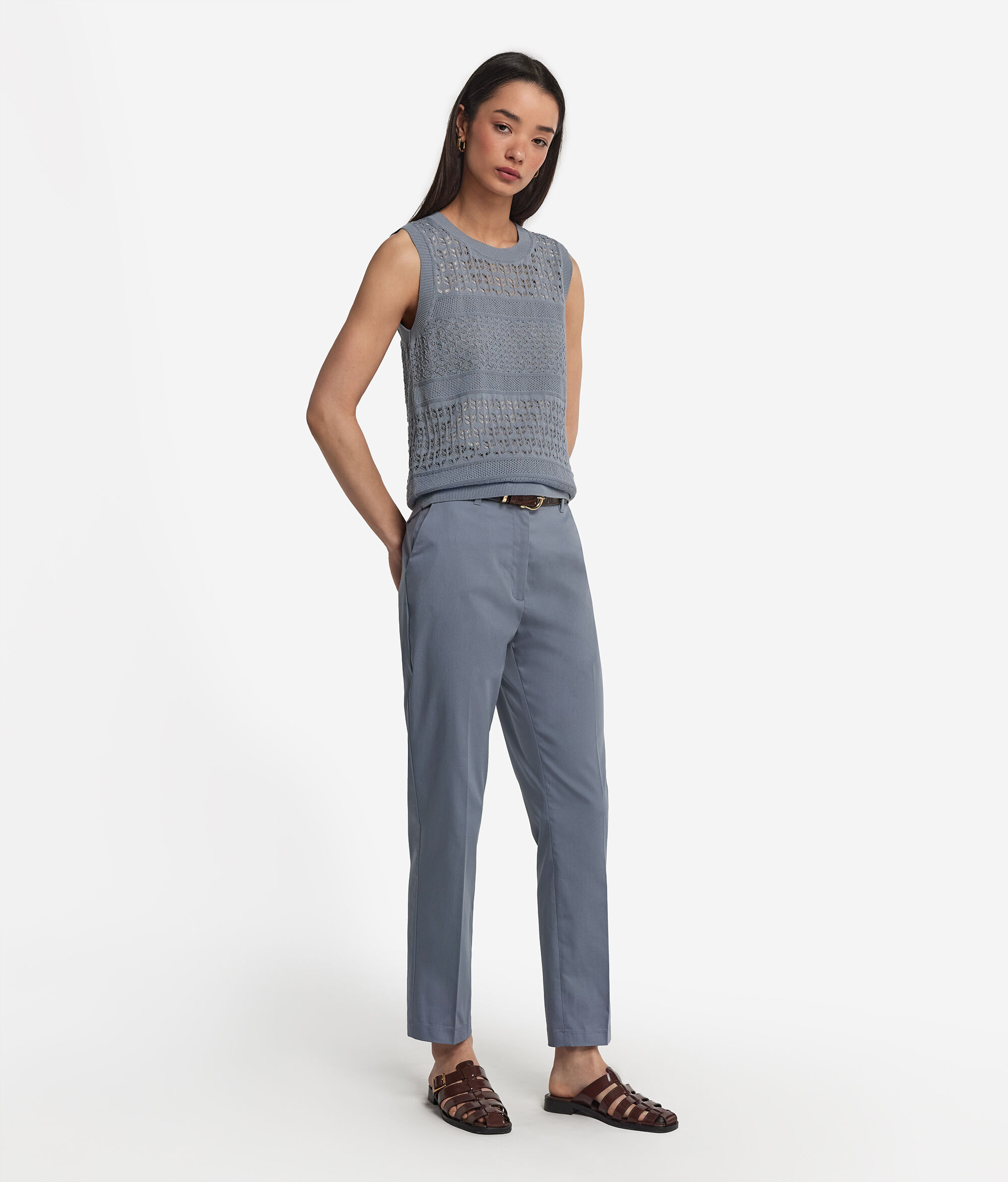 Top Crochet Algodão