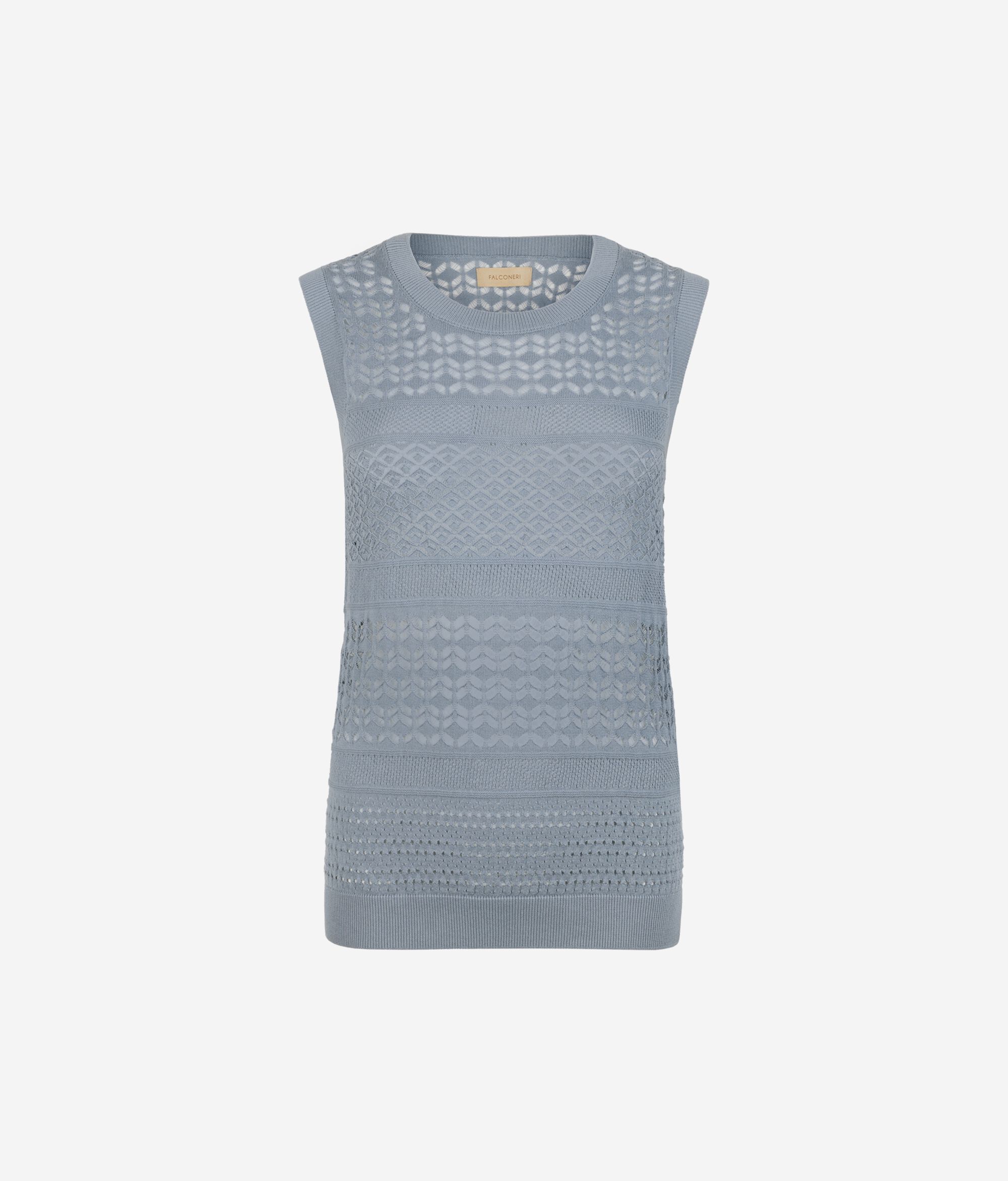 Top Crochet Algodão