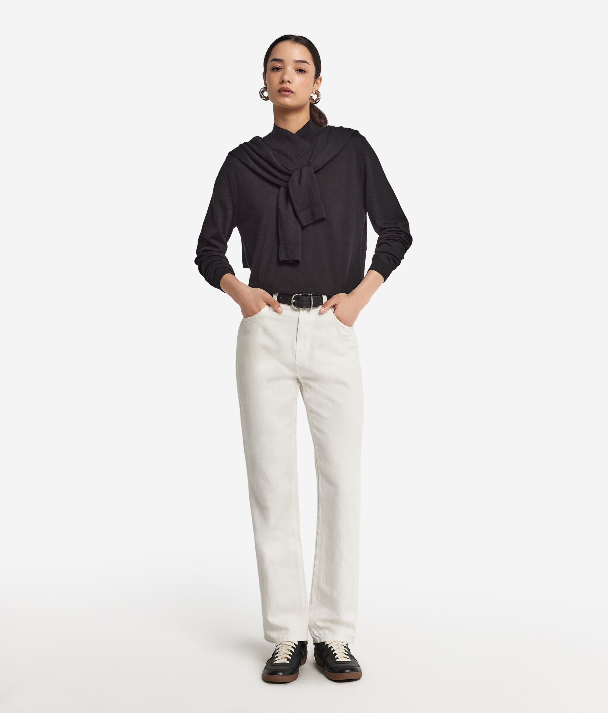 Turtleneck Jumper with Cashmere Finish