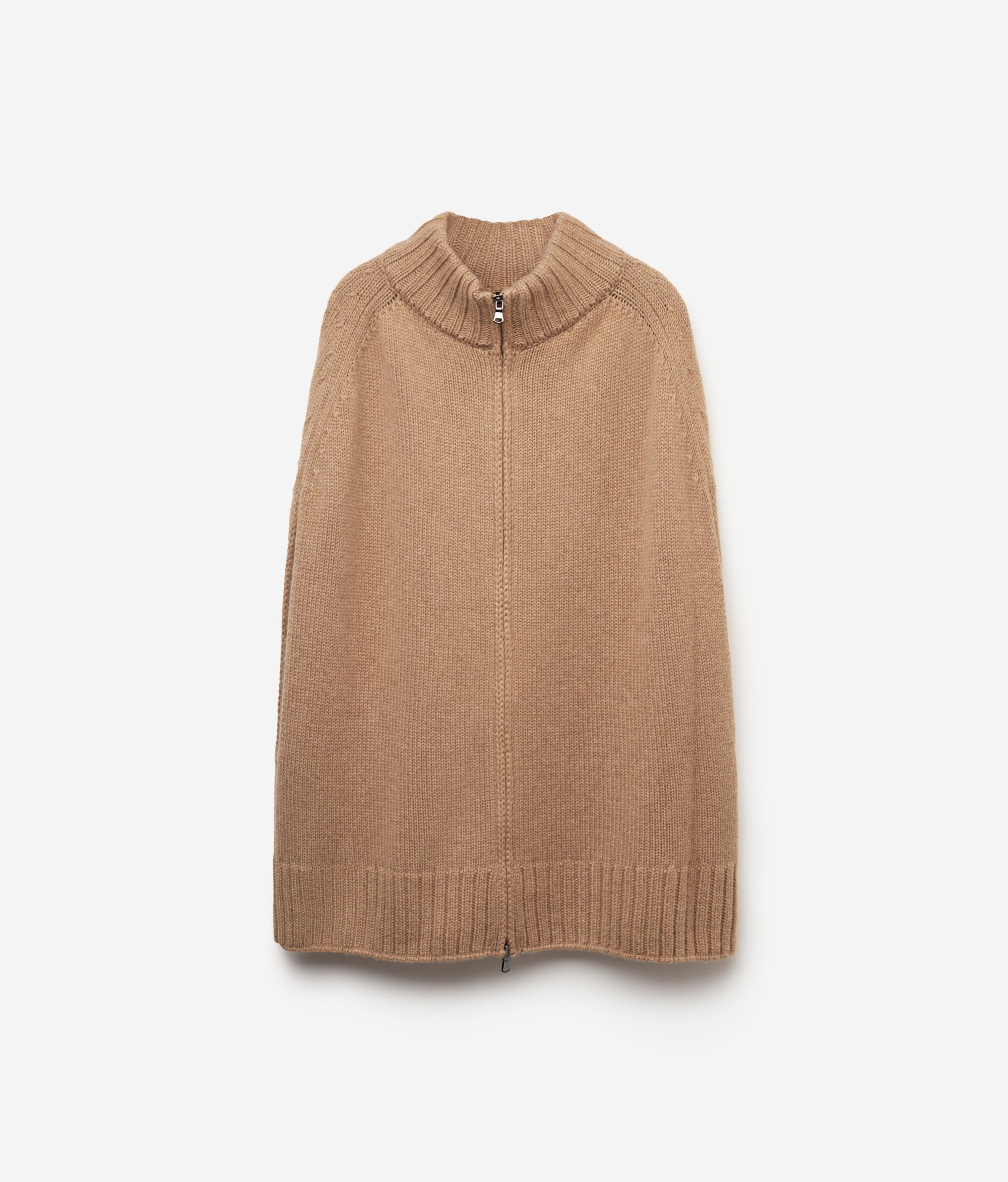 Capa com Fecho Completo em Ultrasoft Cashmere