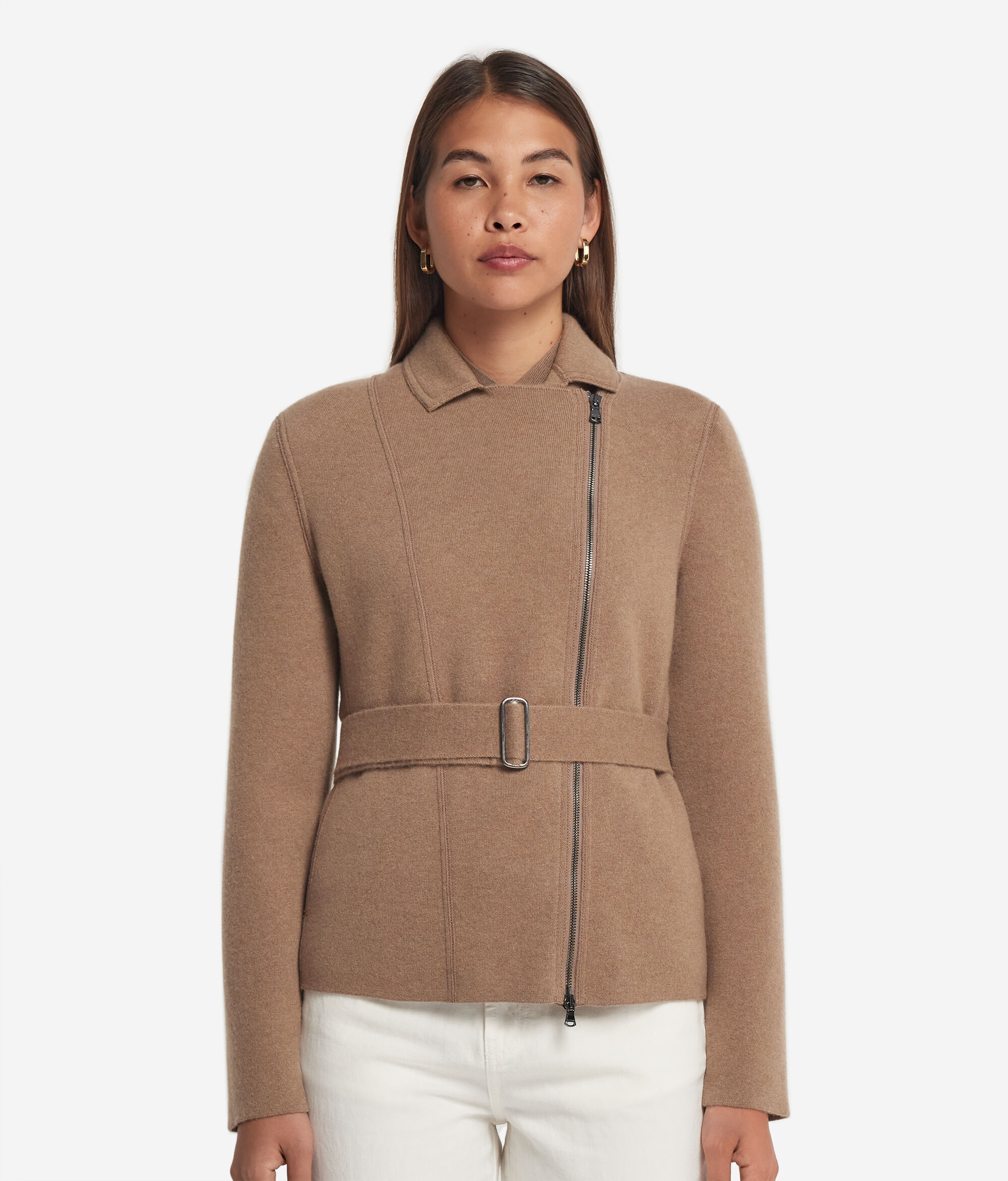 Ultrasoft Cashmere Biker Jacket
