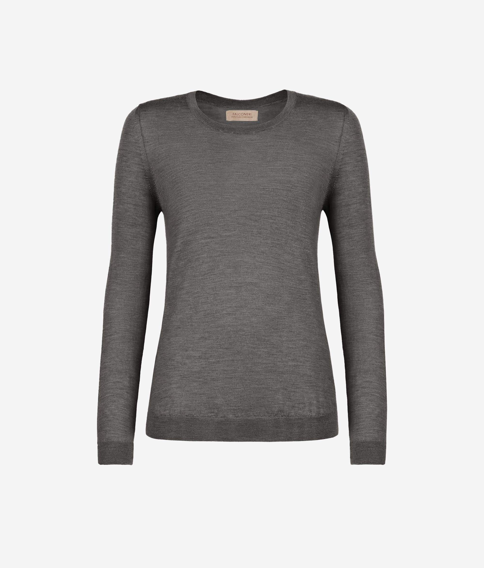 Round-Neck Ultrafine Cashmere Jumper