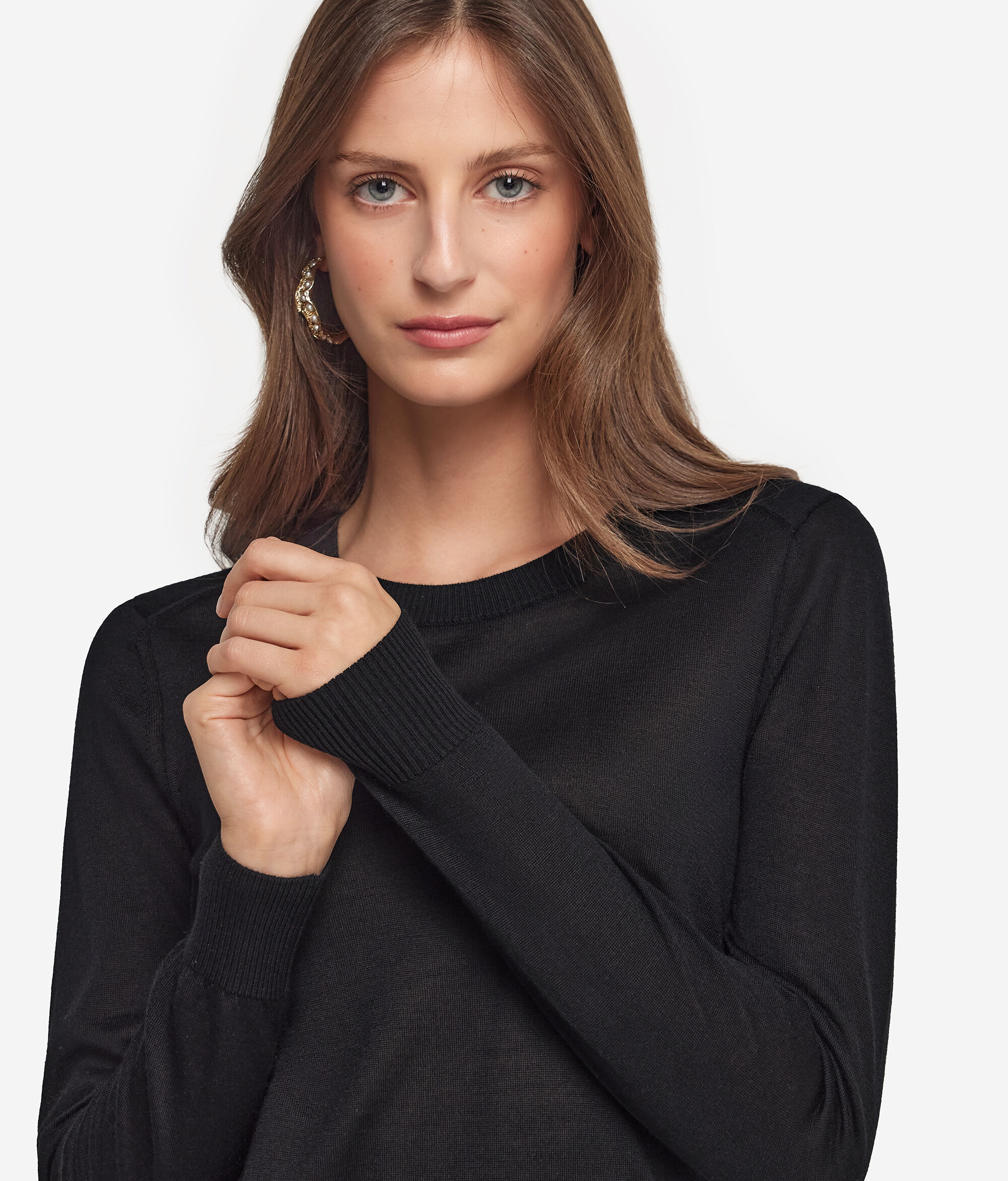 Cashmere and Silk Crewneck