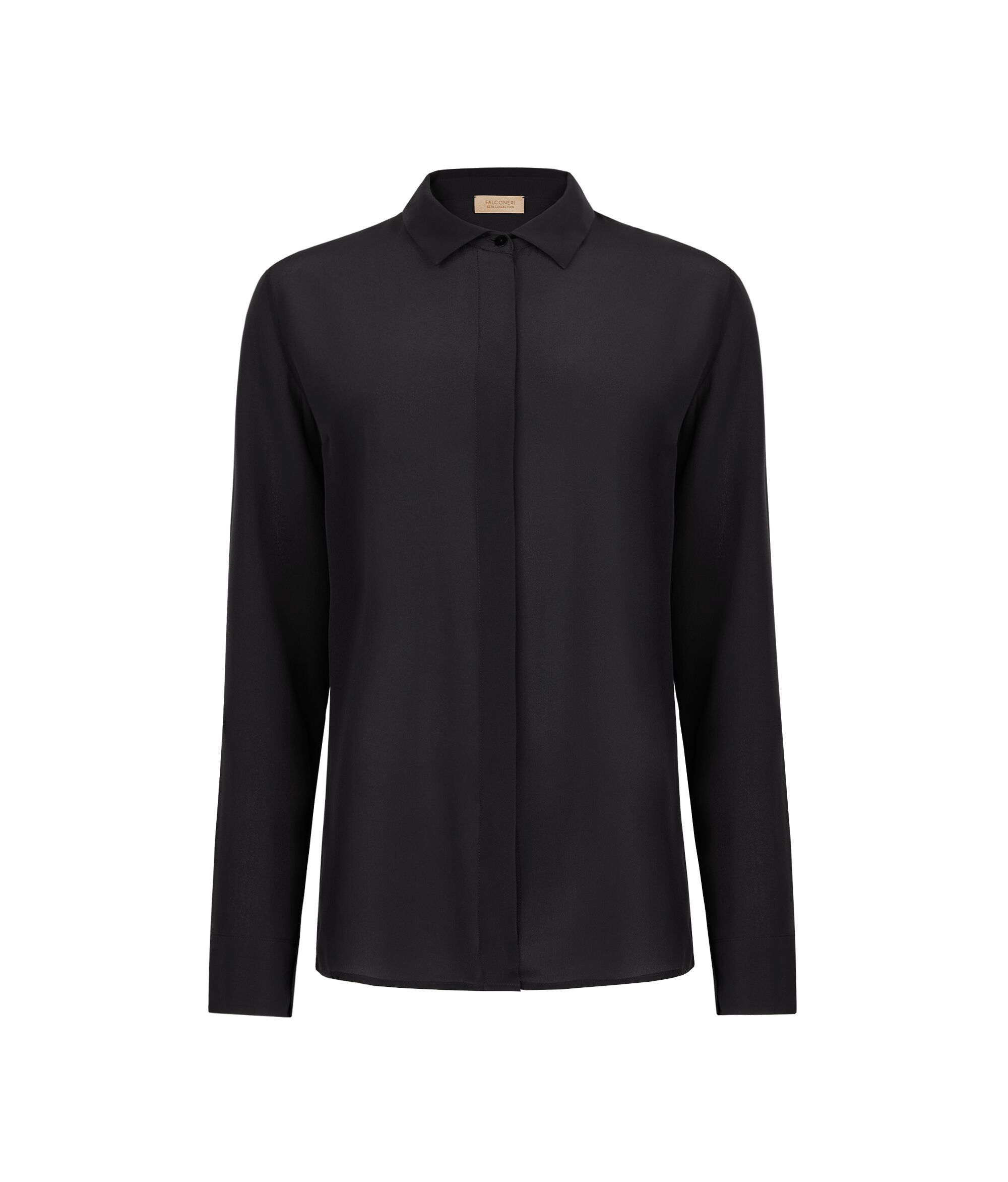Camicia con Colletto in Seta