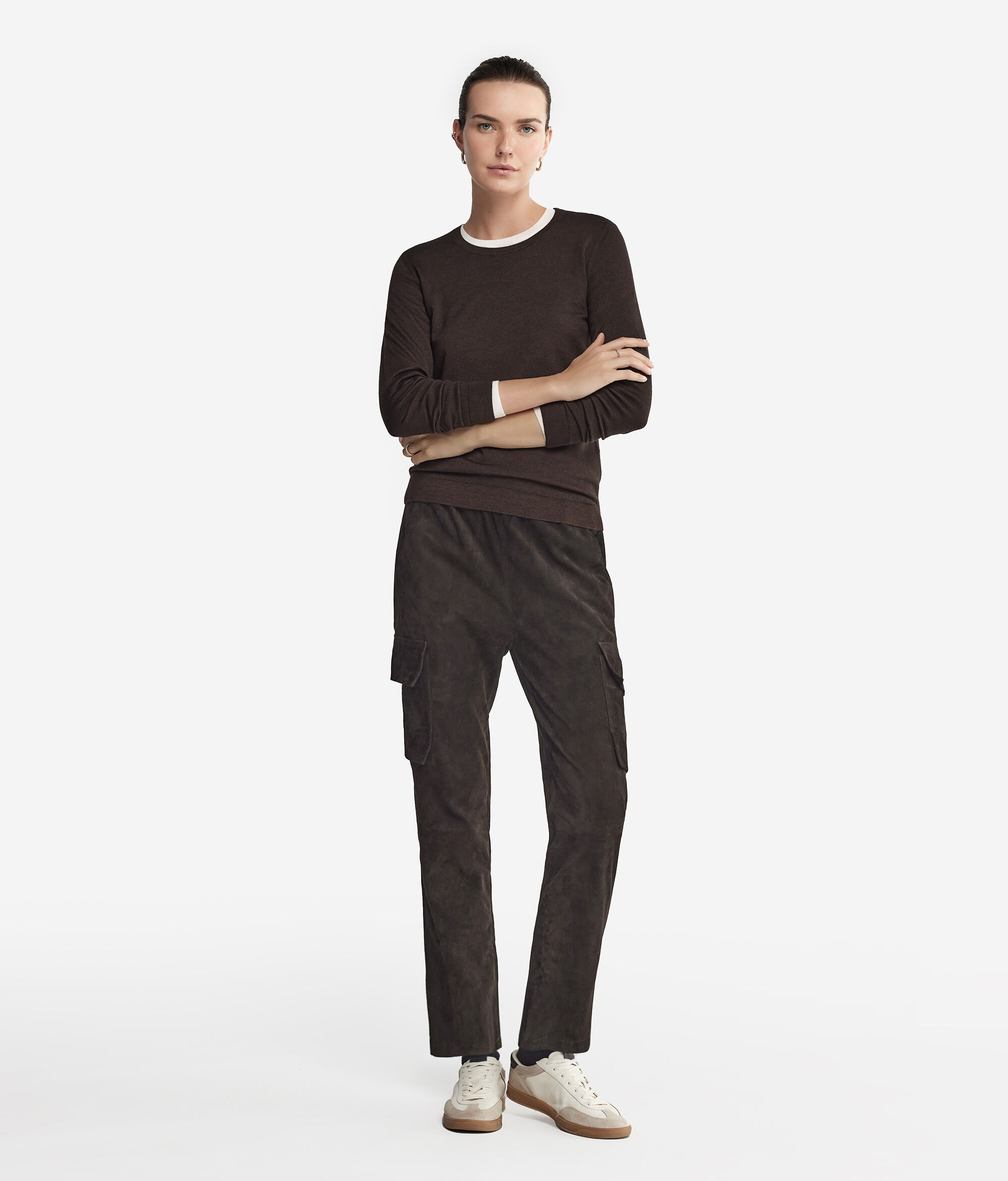 Round-Neck Ultrafine Cashmere Jumper