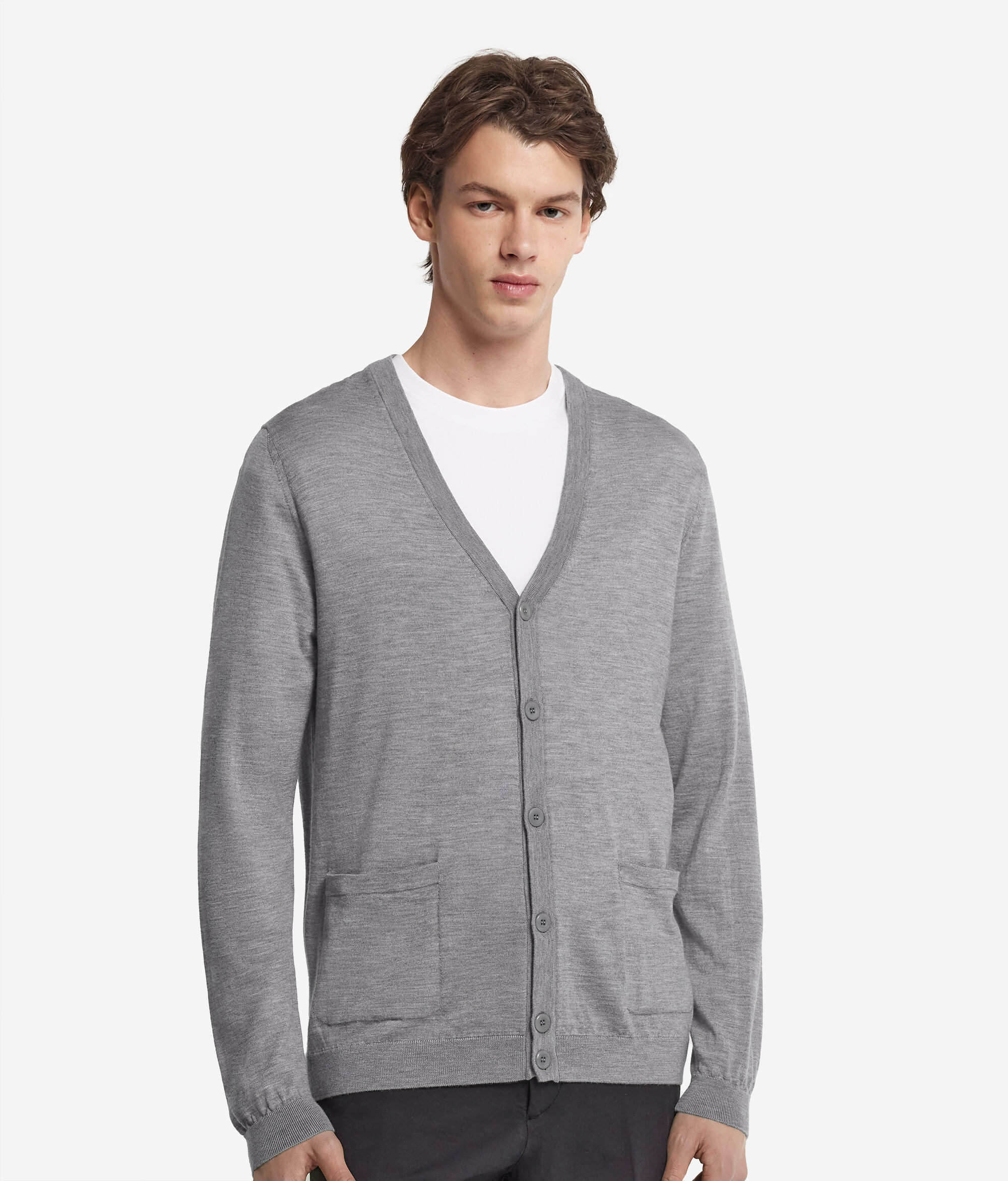 Ζακέτα από Cashmere με Κουμπιά