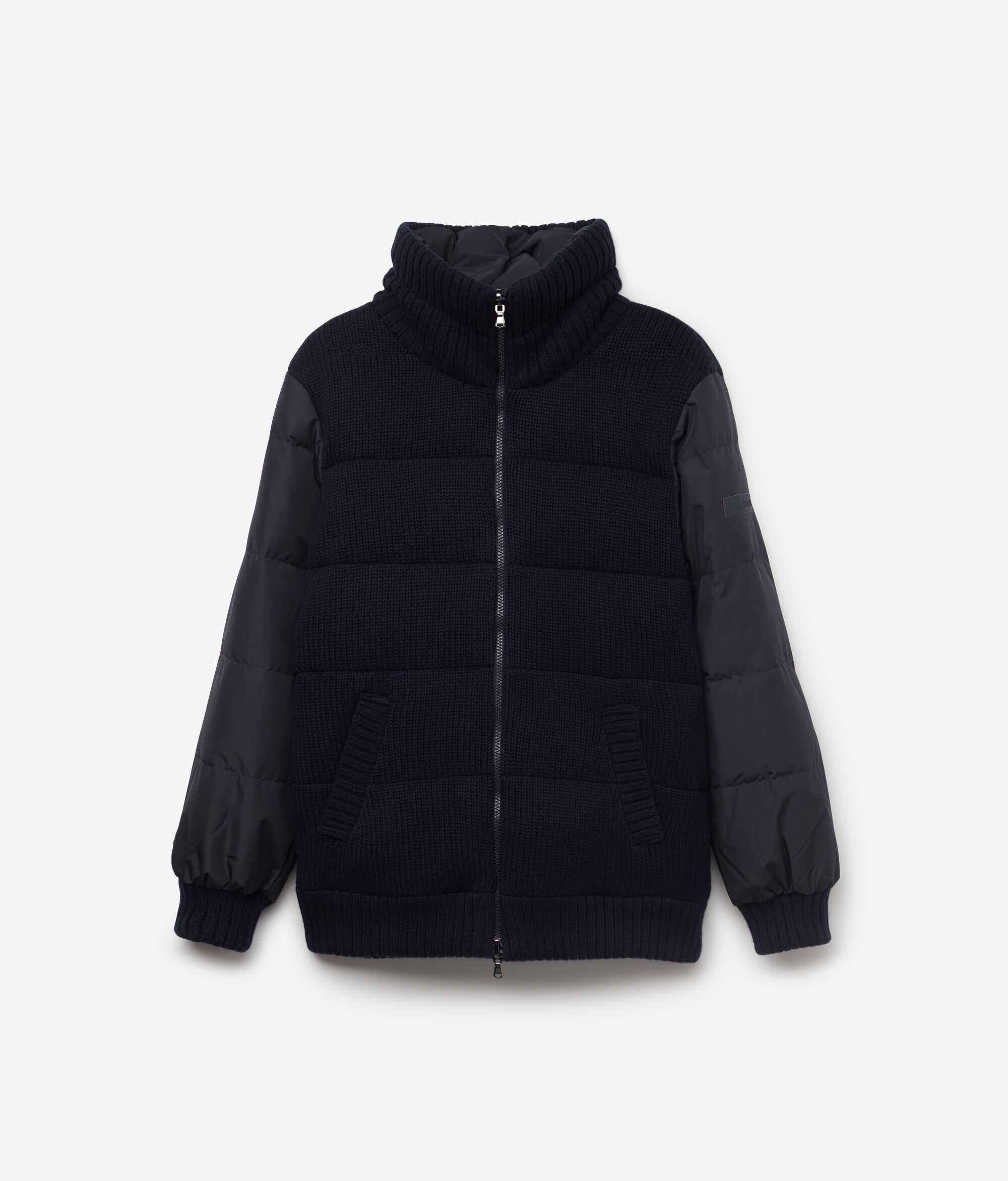 Cashmere Tricot Reversible Down Jacket