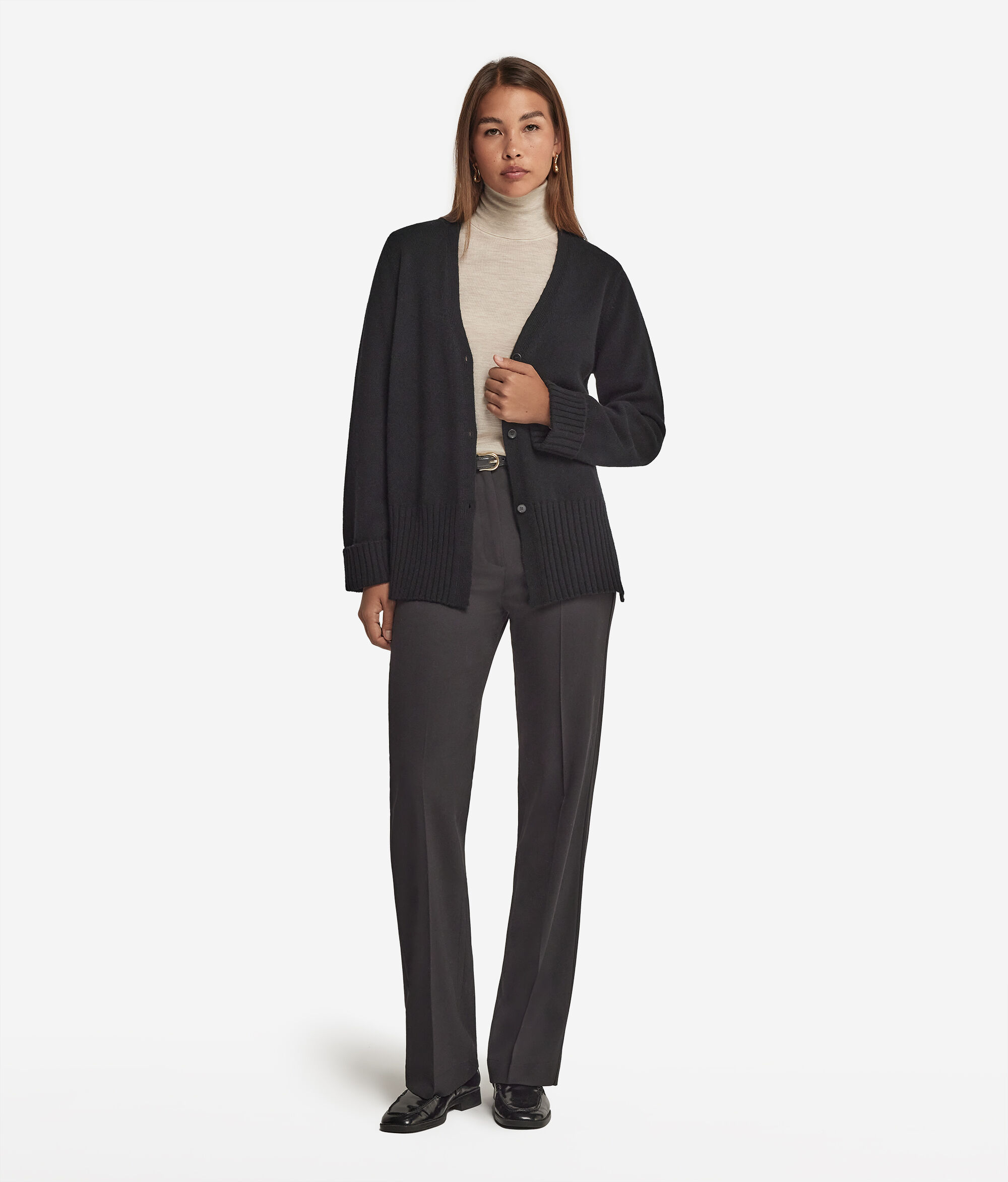 Cardigan mit V-Ausschnitt aus Kaschmir Ultrasoft