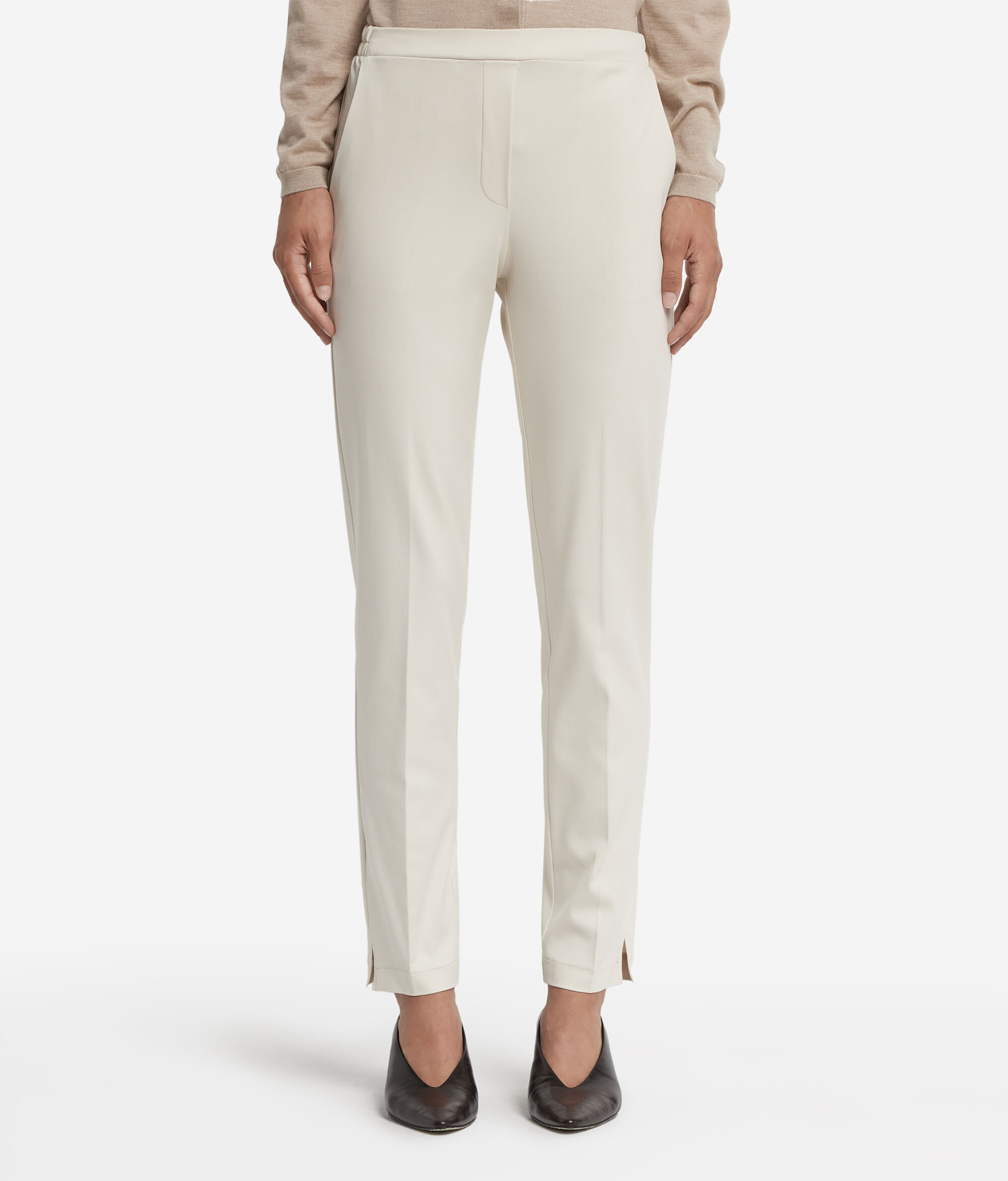 Cotton Cigarette Trousers