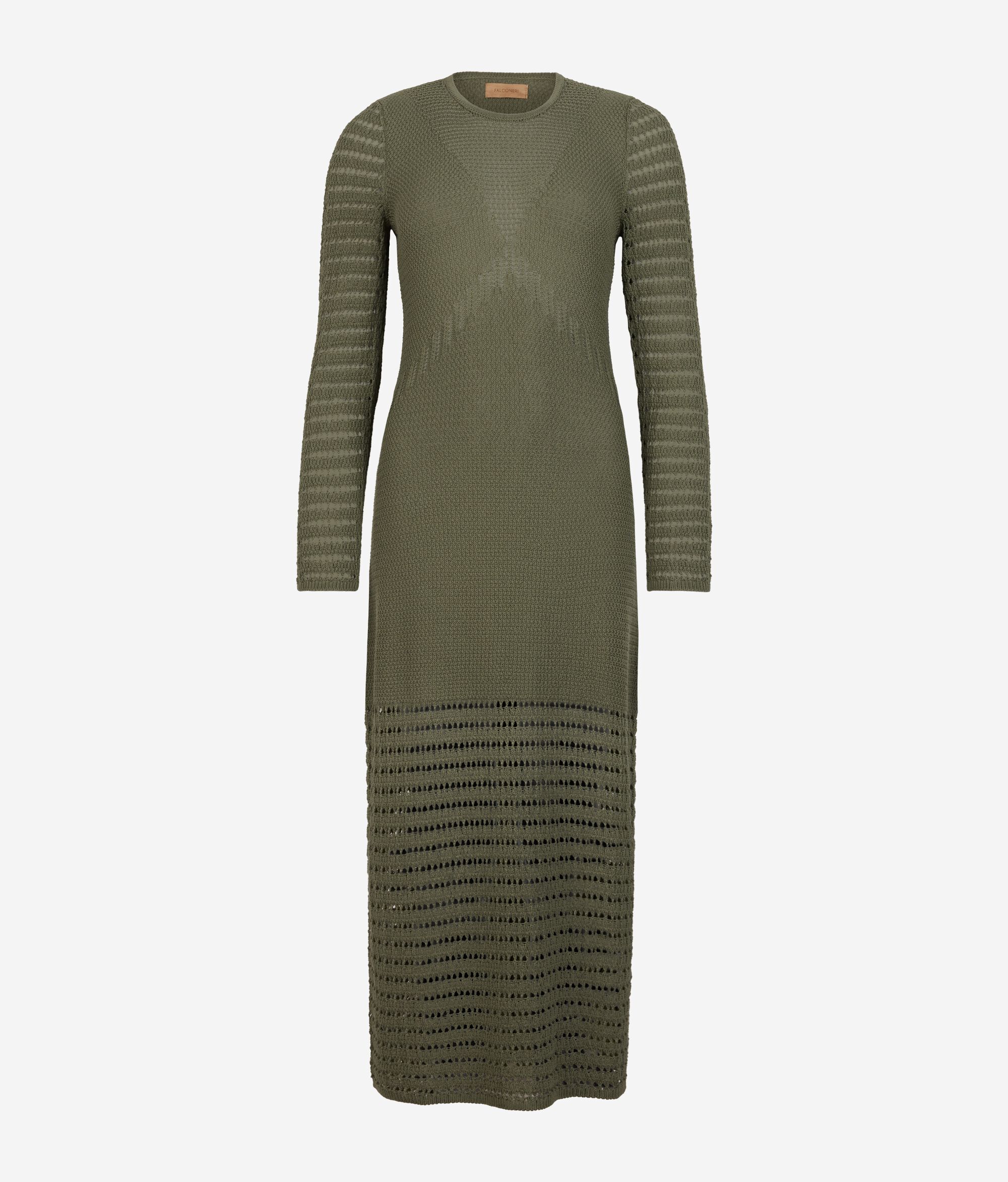 Kleid mit Perllochmuster