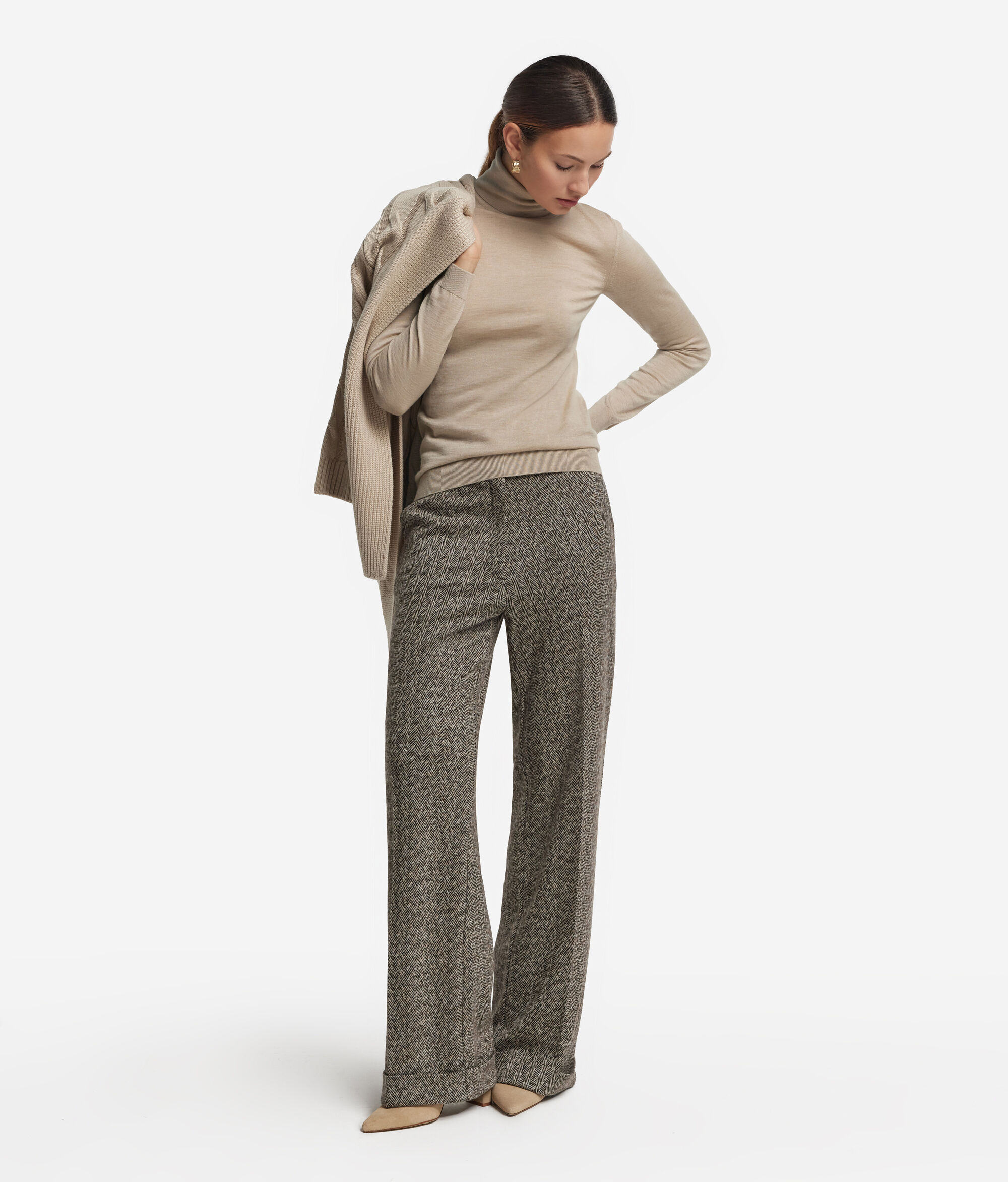 Rollkragenpullover aus Kaschmir Ultrafine