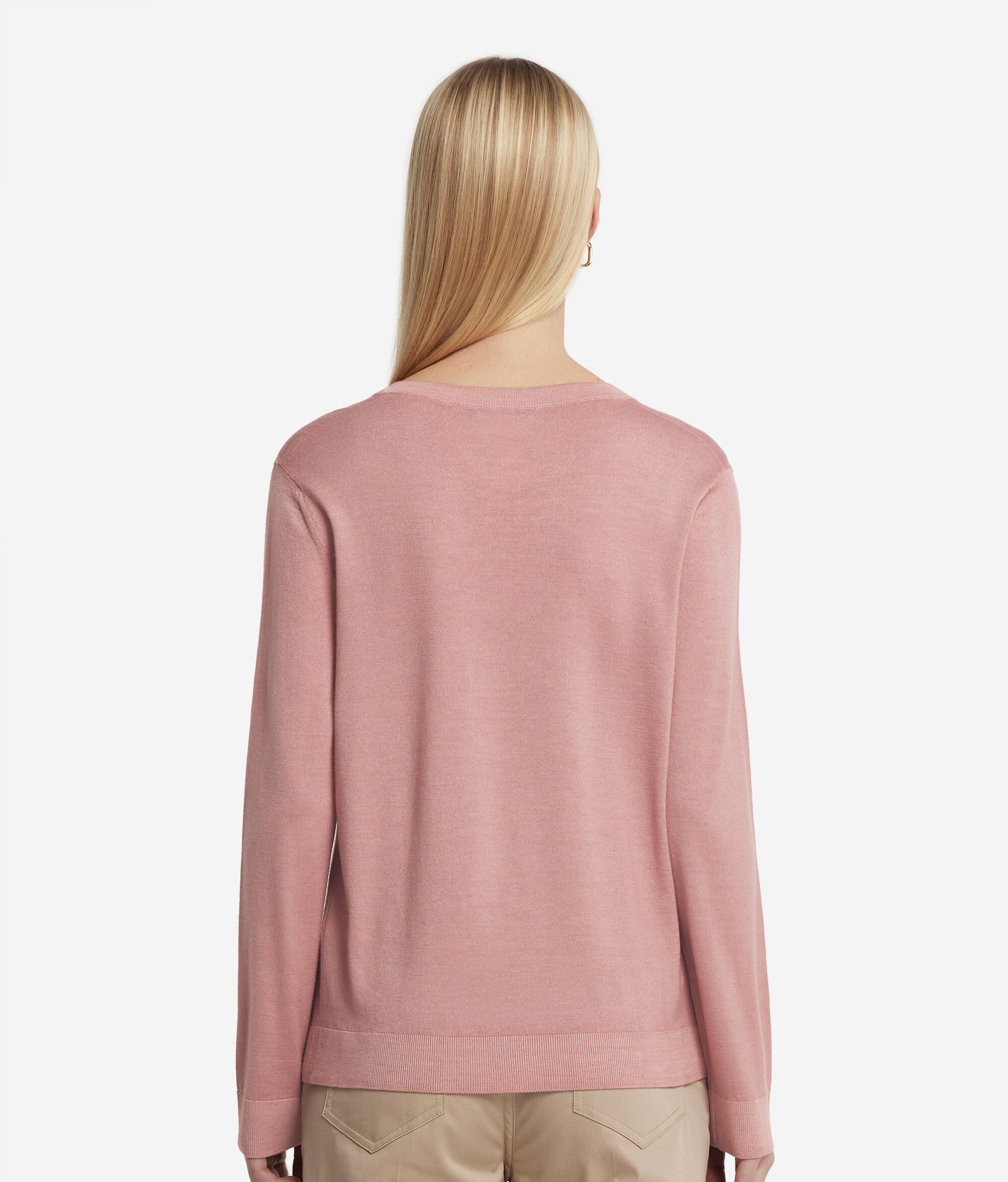Ultrafine Cashmere V-Neck Jumper