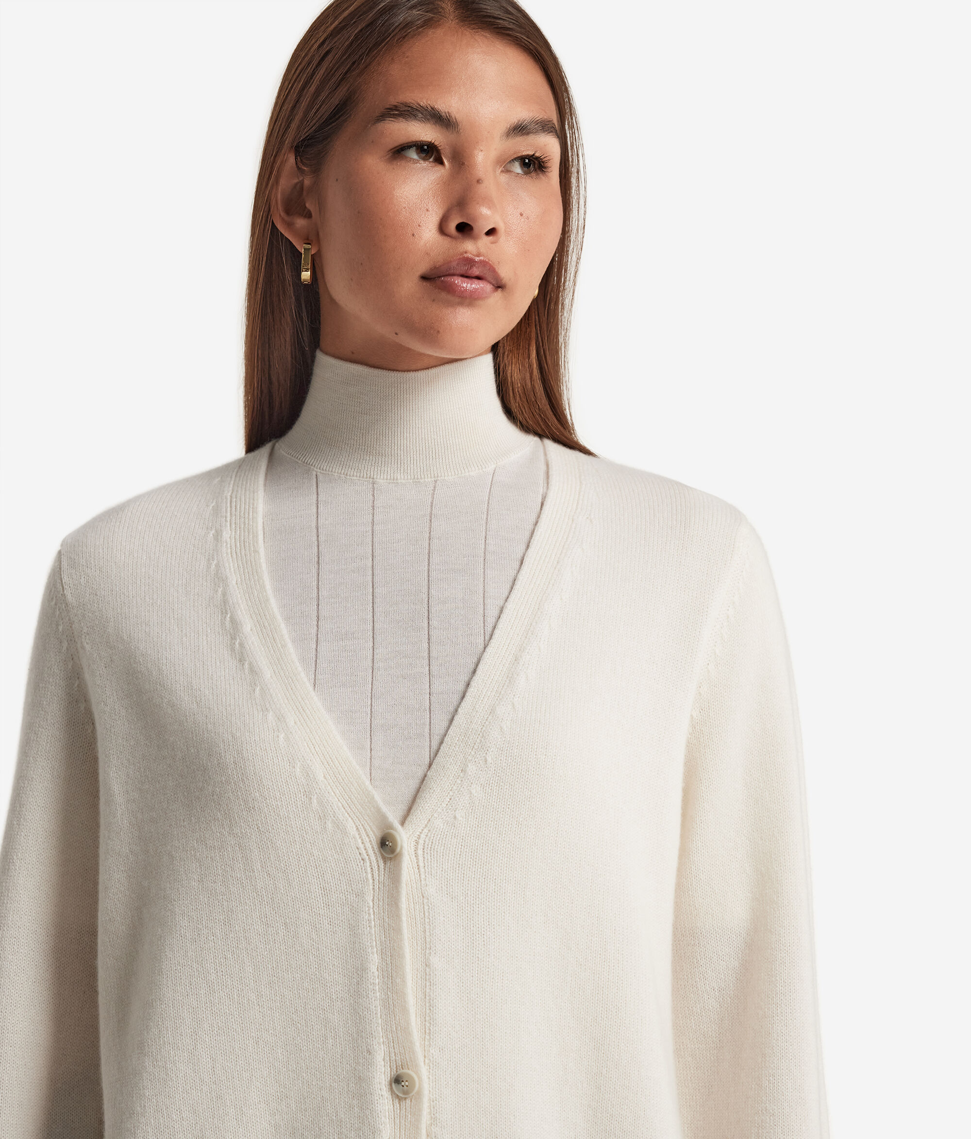 Ultrasoft Cashmere V-Neck Cardigan