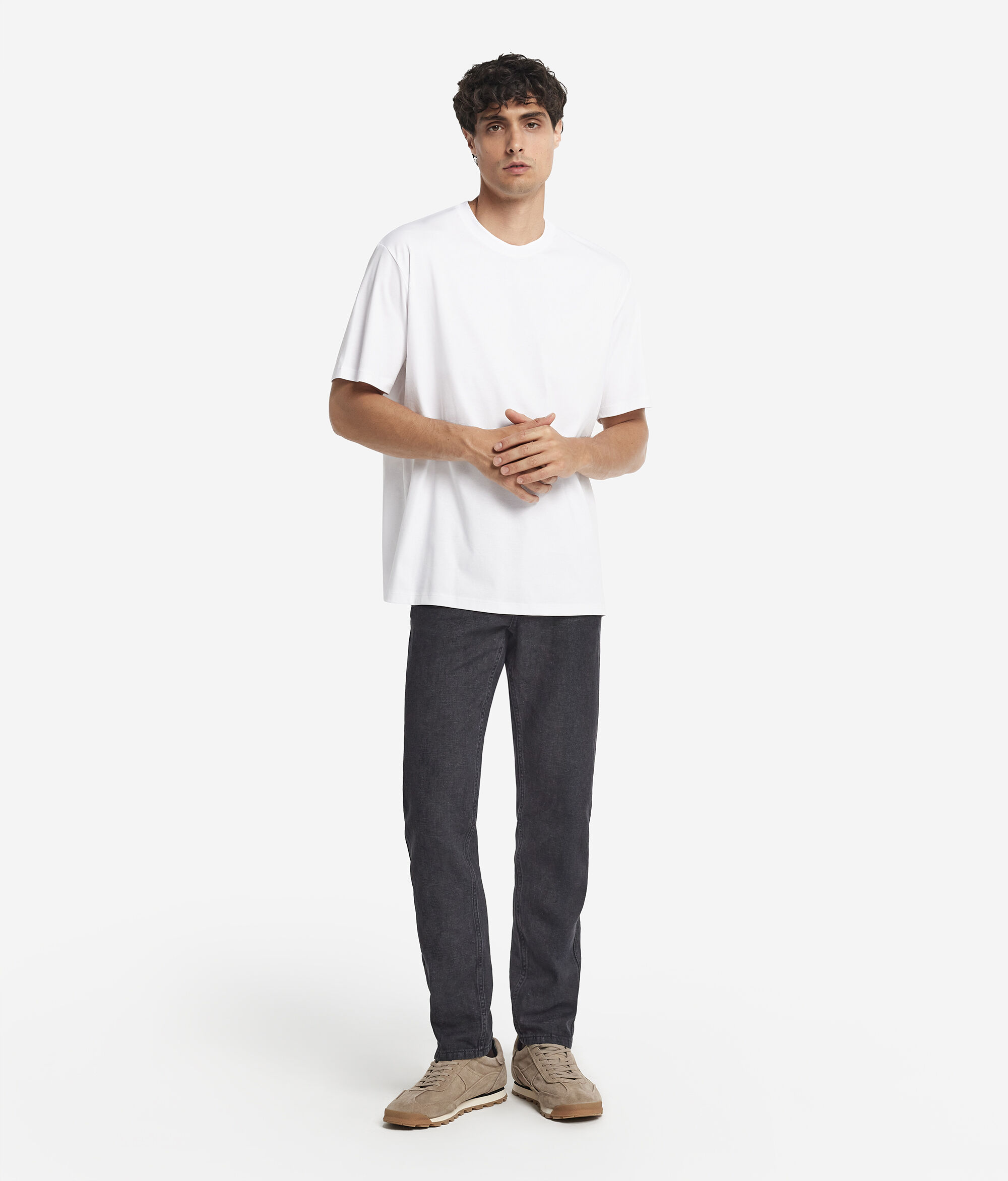 Oversize-T-Shirt aus Baumwolle