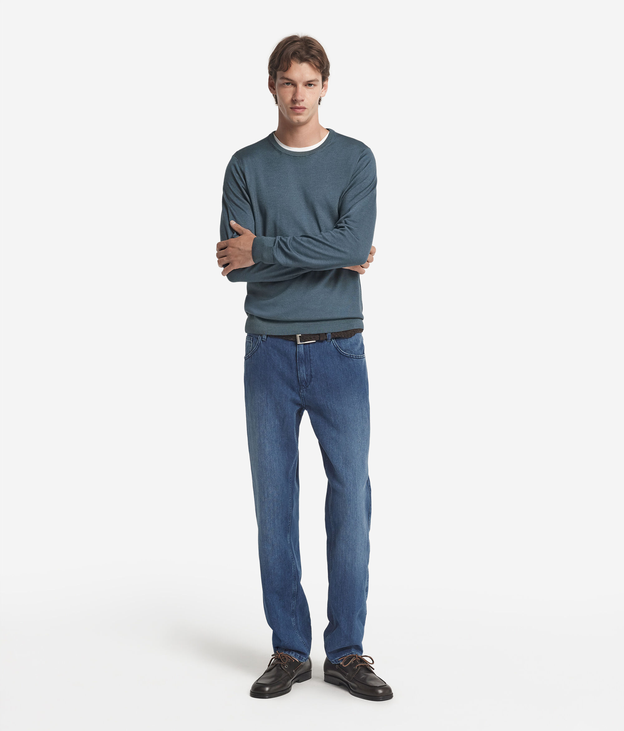 Girocollo in Cashmere Ultrafine